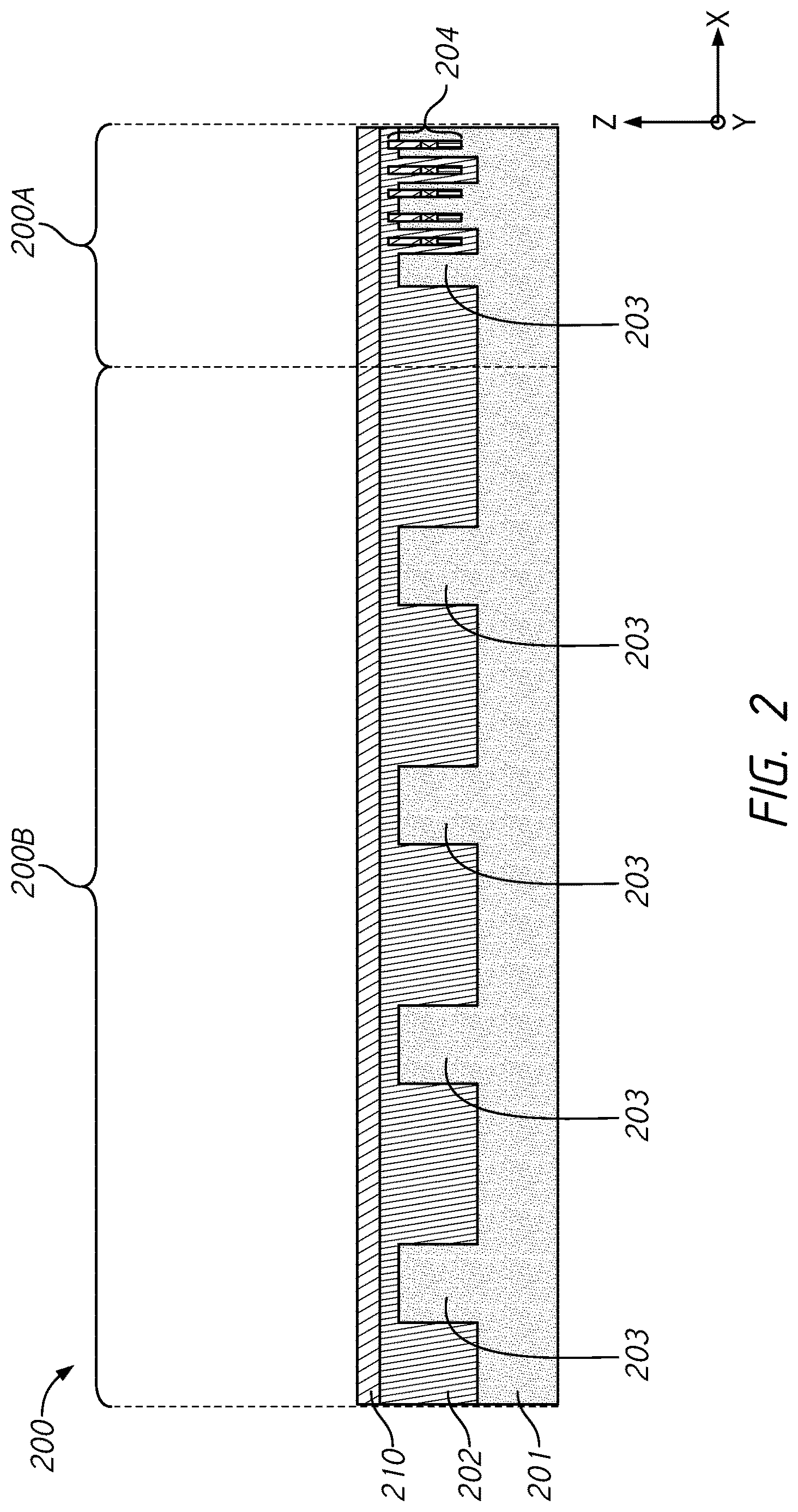 Patent US12621977 Figure 2 – Method of forming memory device