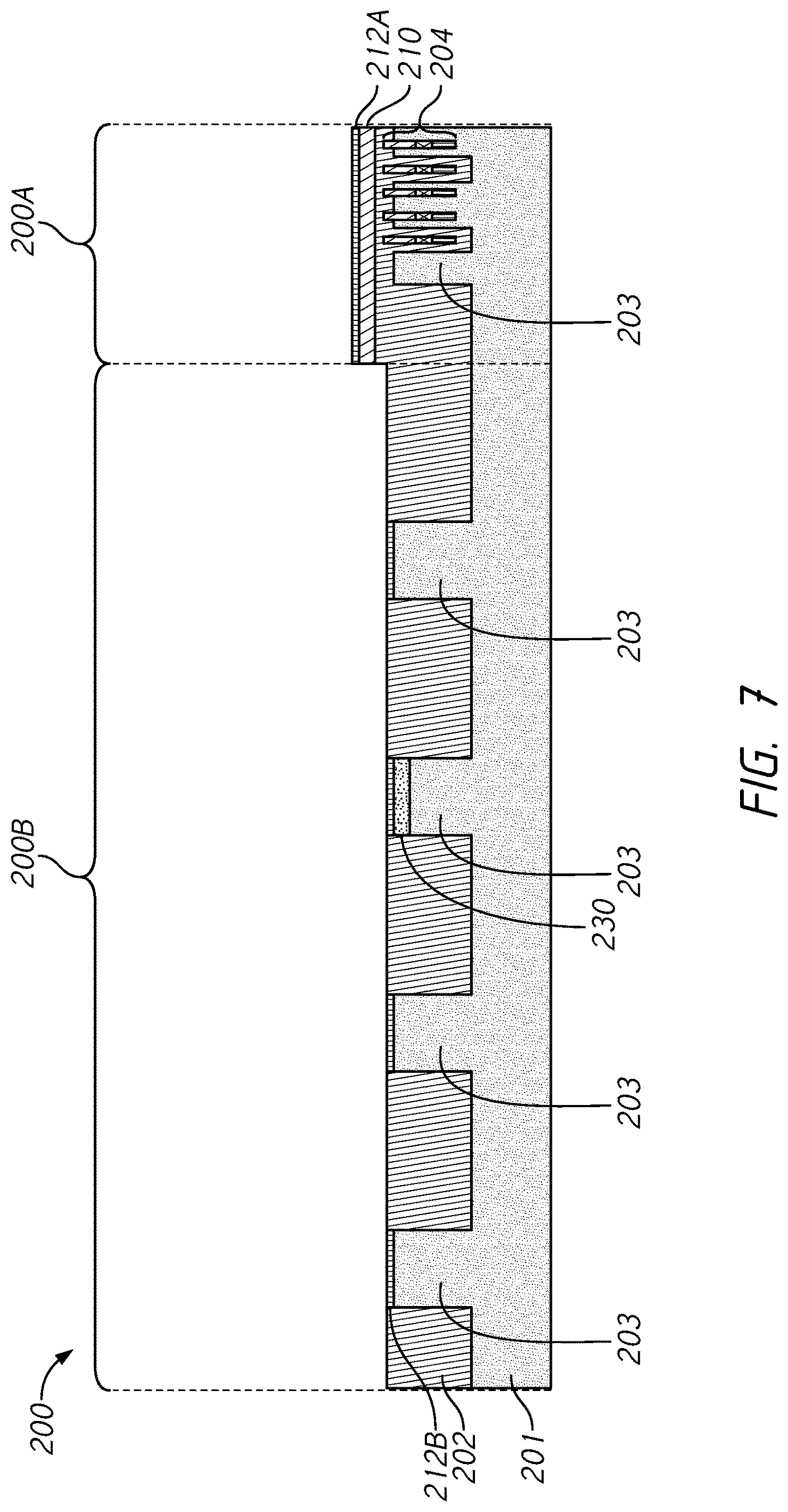 Patent US12621977 Figure 7 – Method of forming memory device