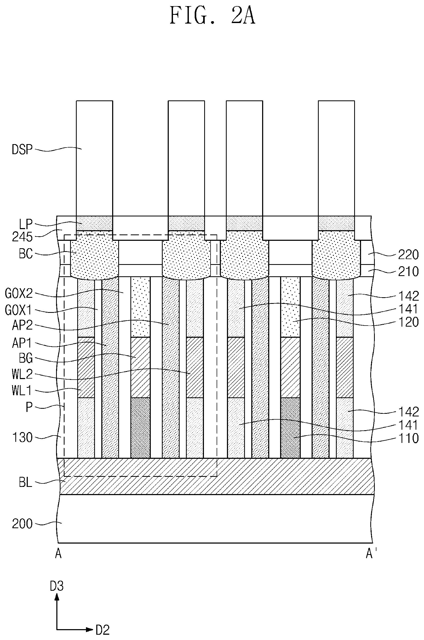 Patent US12621981 Figure 2 – Semiconductor memory device