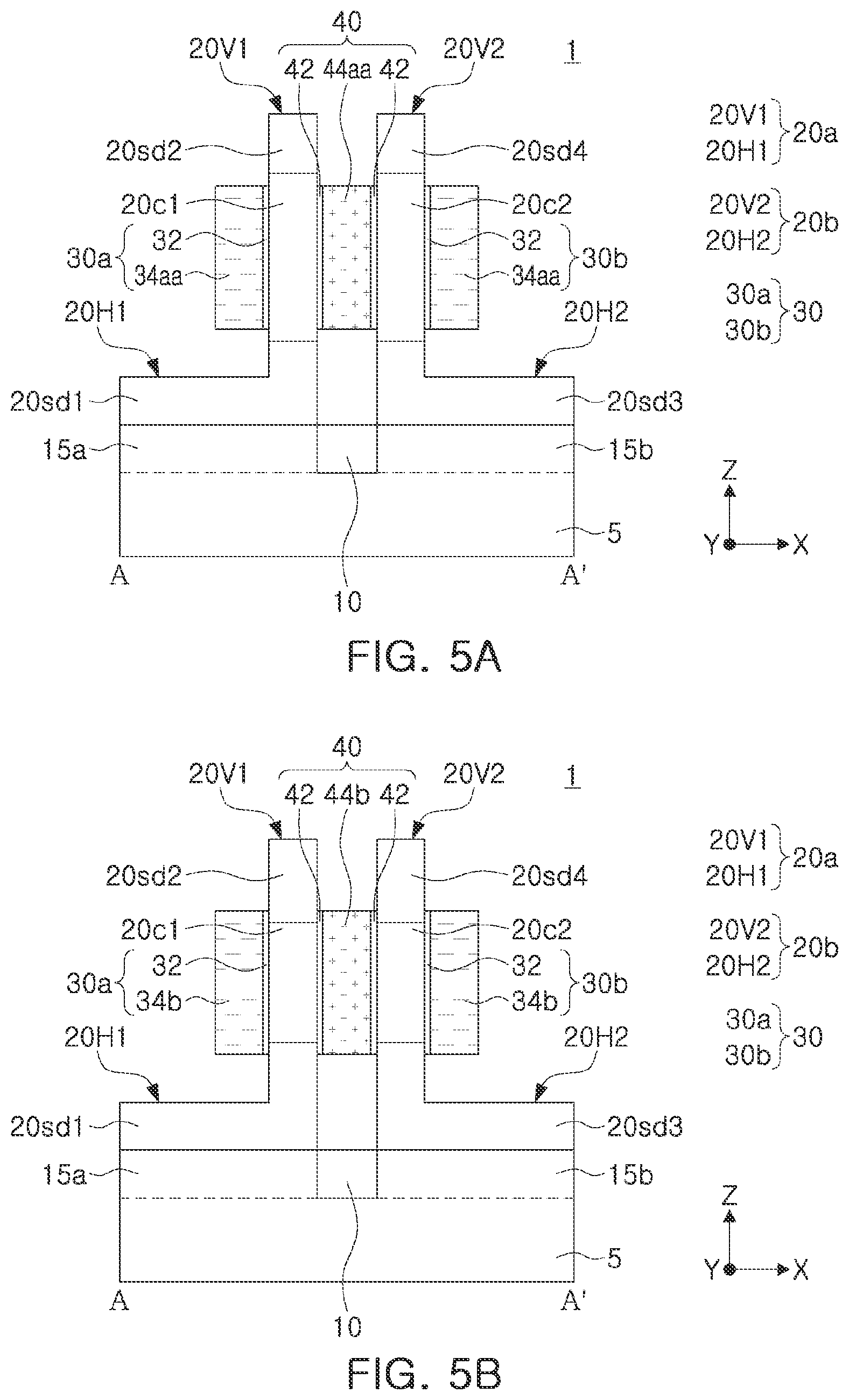 Patent US12621983 Figure 7 – Semiconductor device including vertical channel region