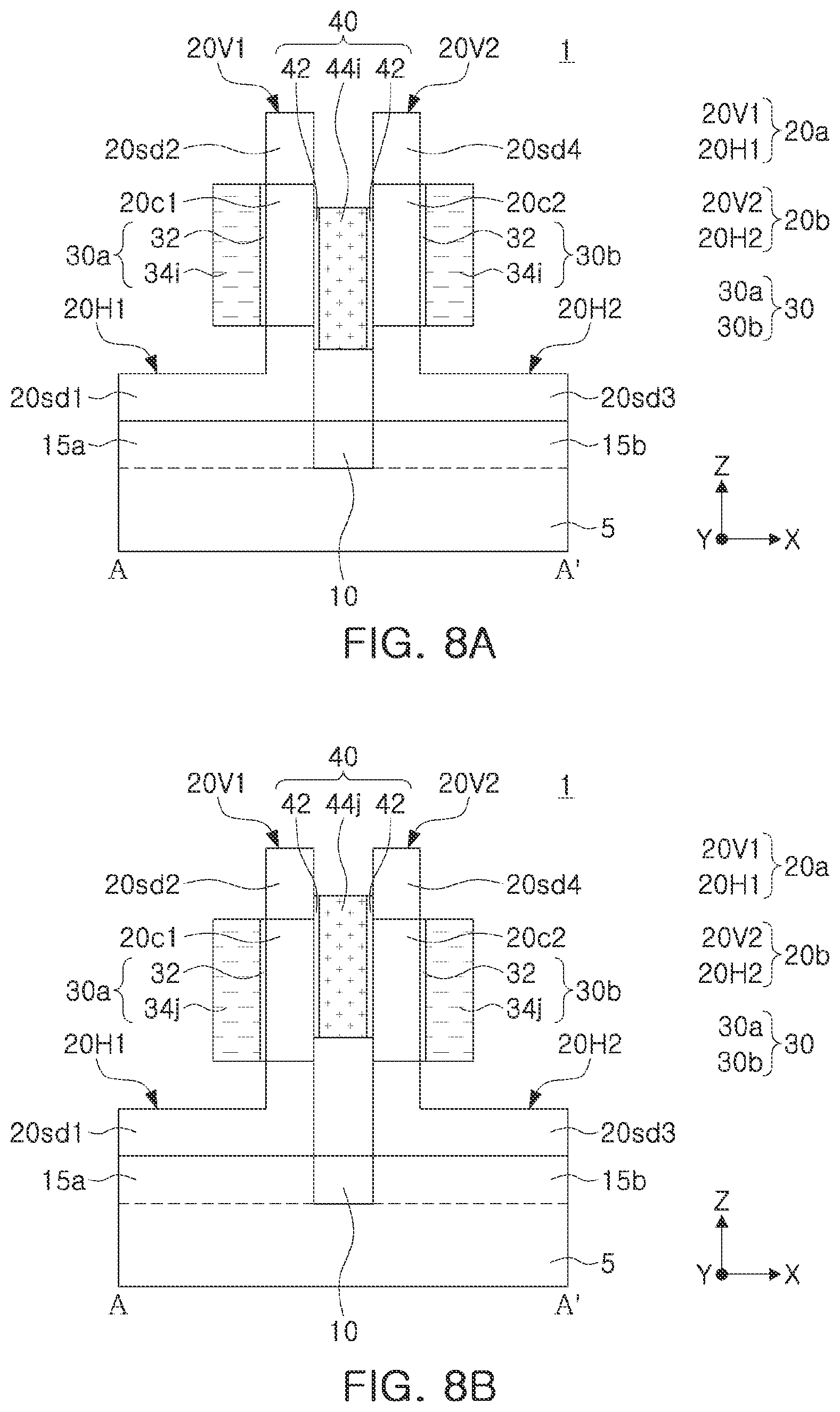Patent US12621983 Figure 11 – Semiconductor device including vertical channel region