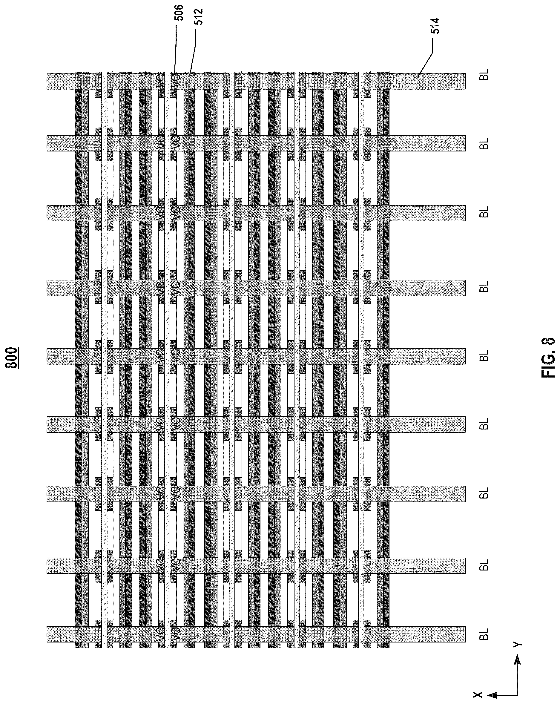 Patent US12621987 Figure 8 – Memory devices and methods for forming the same