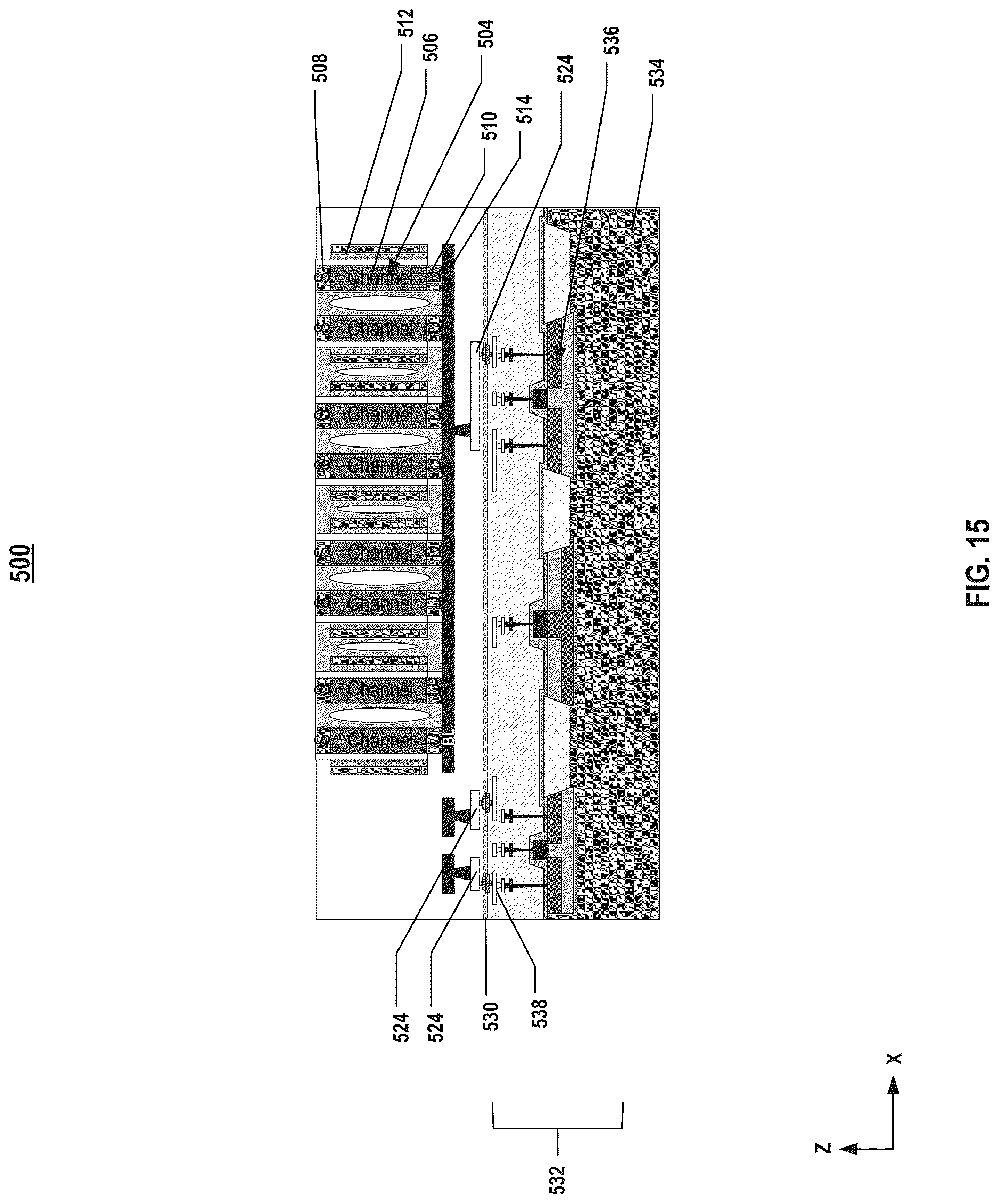 Patent US12621987 Figure 15 – Memory devices and methods for forming the same