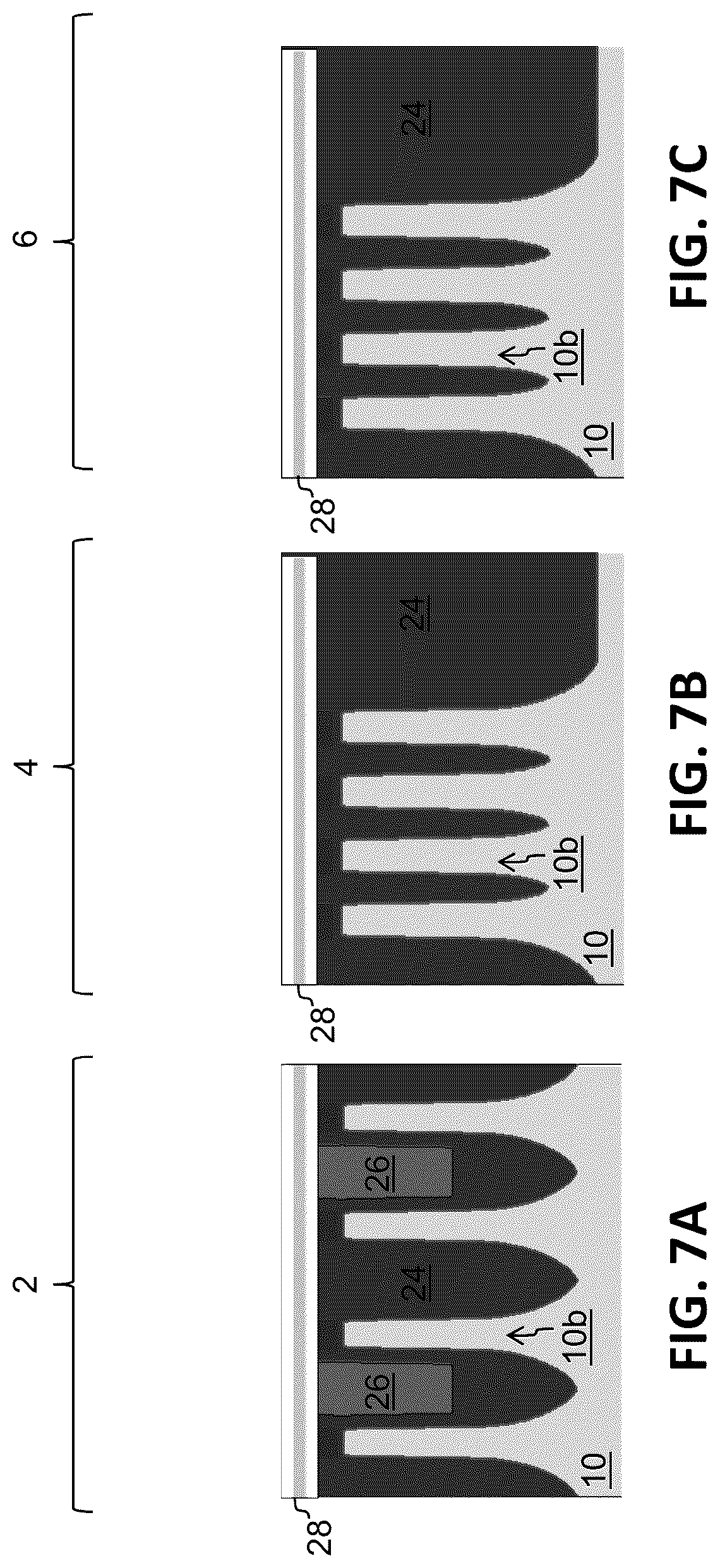 Patent US12621990 Figure 8 – Split gate non-volatile memory cells, HV and logic devices with FINFET structures, and method of making same