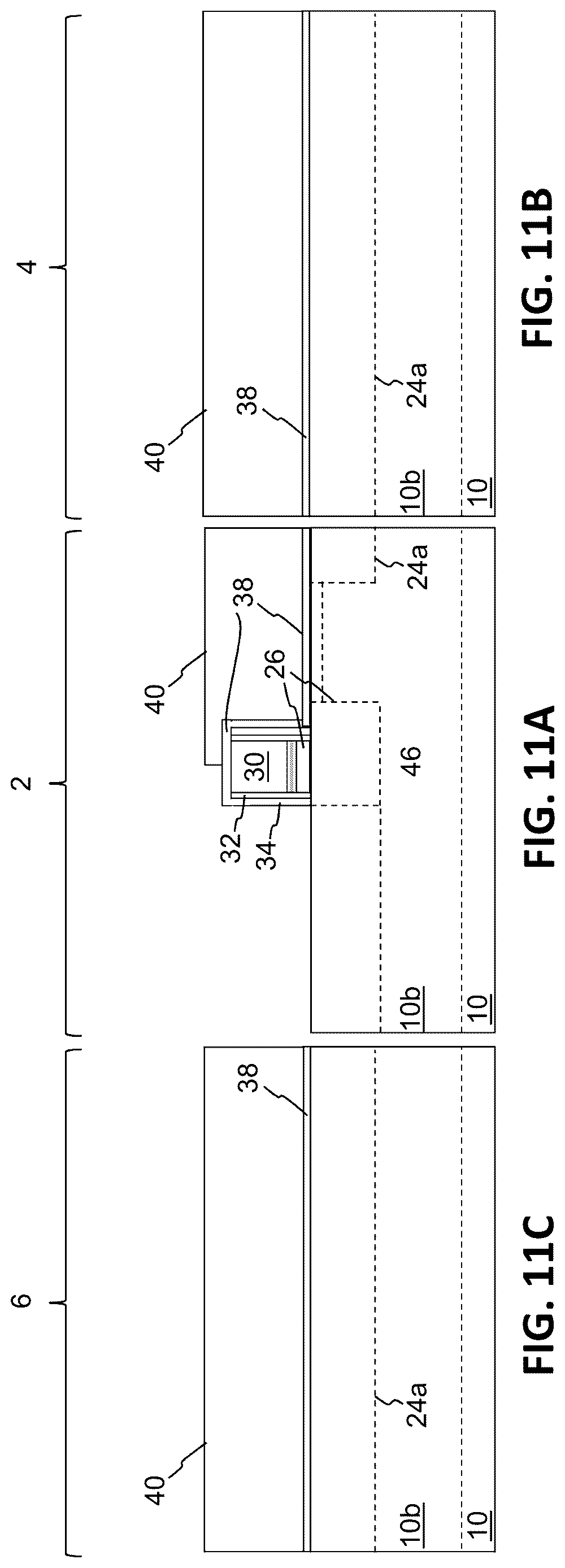Patent US12621990 Figure 12 – Split gate non-volatile memory cells, HV and logic devices with FINFET structures, and method of making same
