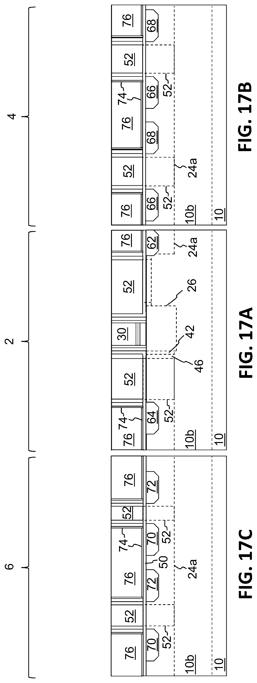 Patent US12621990 Figure 18 – Split gate non-volatile memory cells, HV and logic devices with FINFET structures, and method of making same