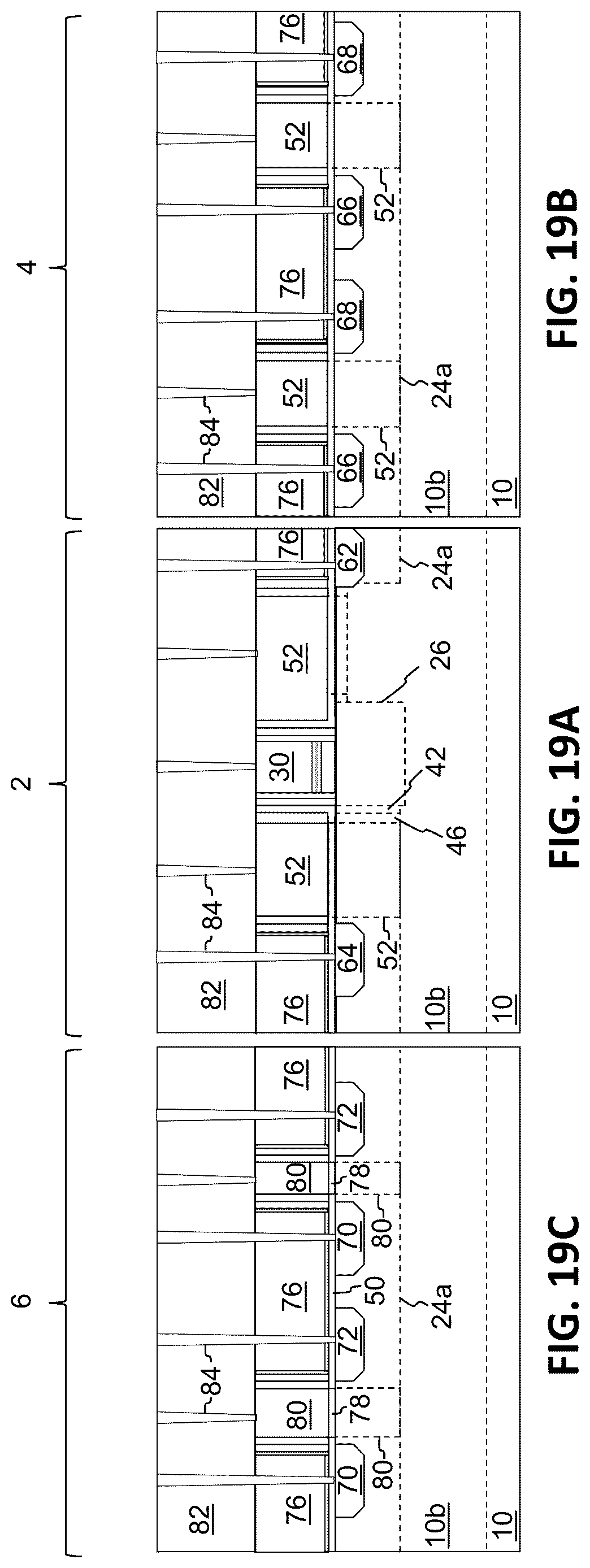 Patent US12621990 Figure 20 – Split gate non-volatile memory cells, HV and logic devices with FINFET structures, and method of making same