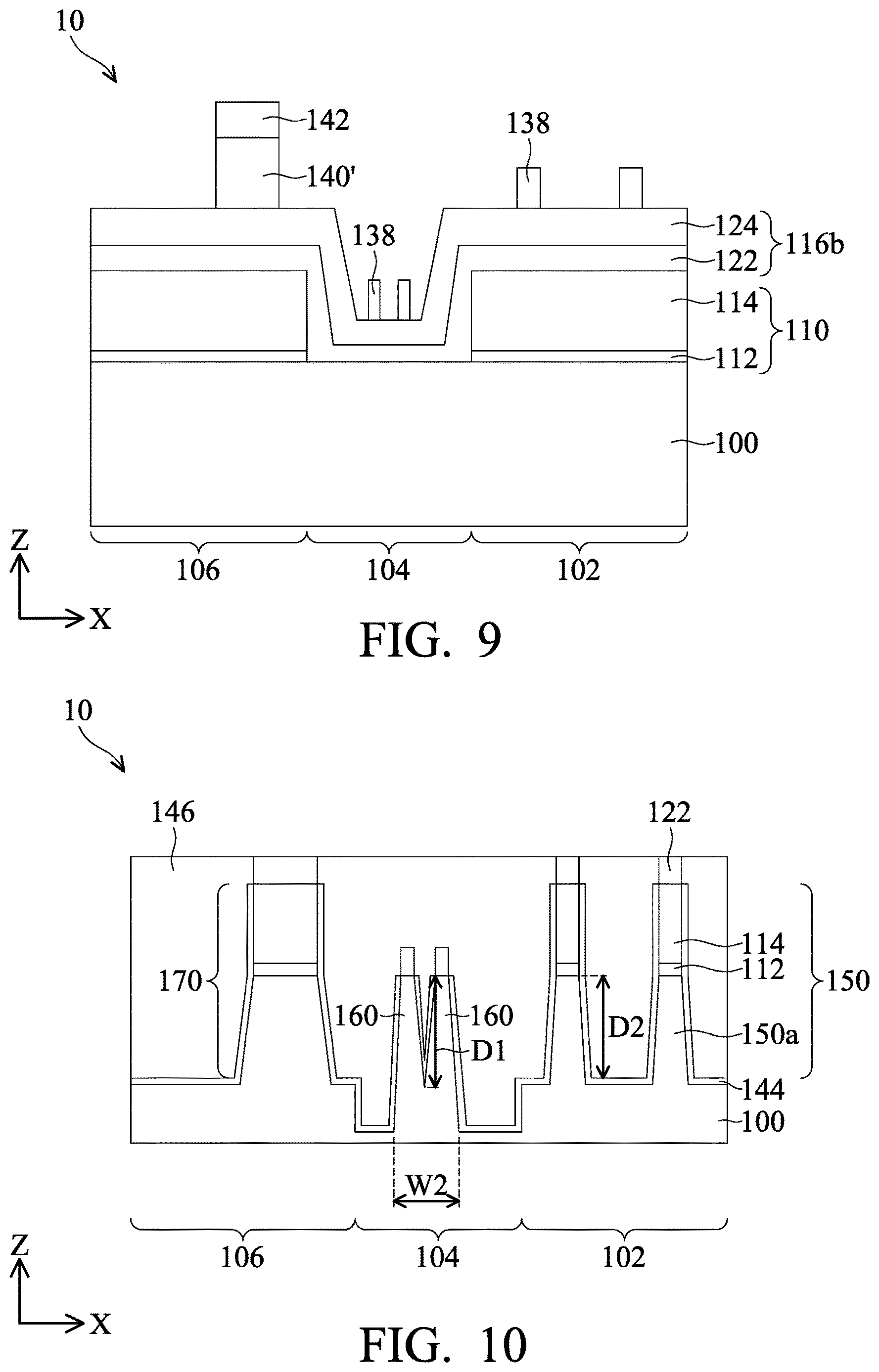 Patent US12621991 Figure 5 – Semiconductor structure and method of forming the same