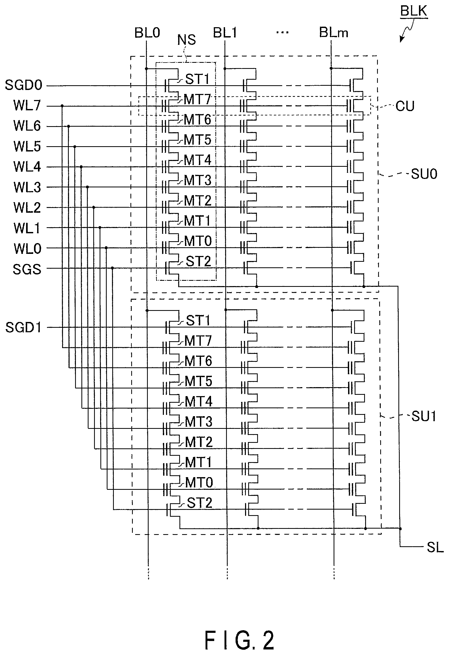 Patent US12621992 Figure 2 – Semiconductor memory device