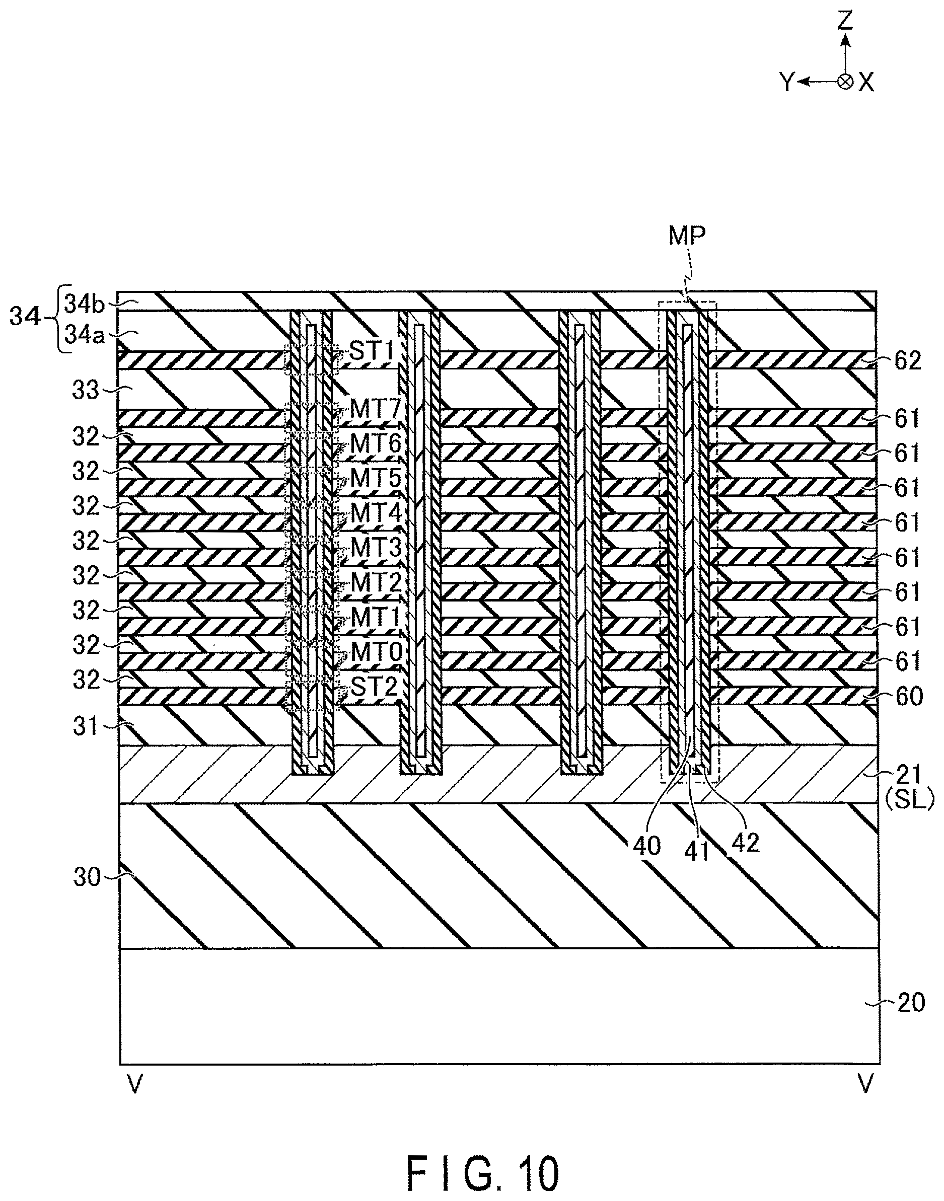 Patent US12621992 Figure 10 – Semiconductor memory device