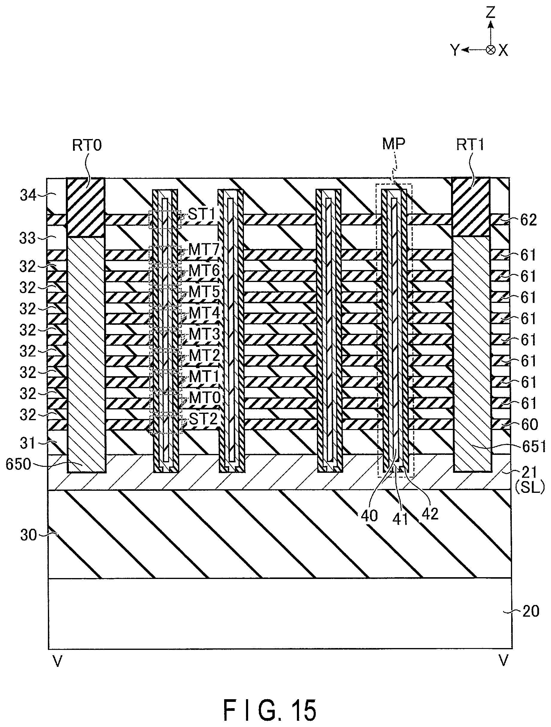 Patent US12621992 Figure 15 – Semiconductor memory device