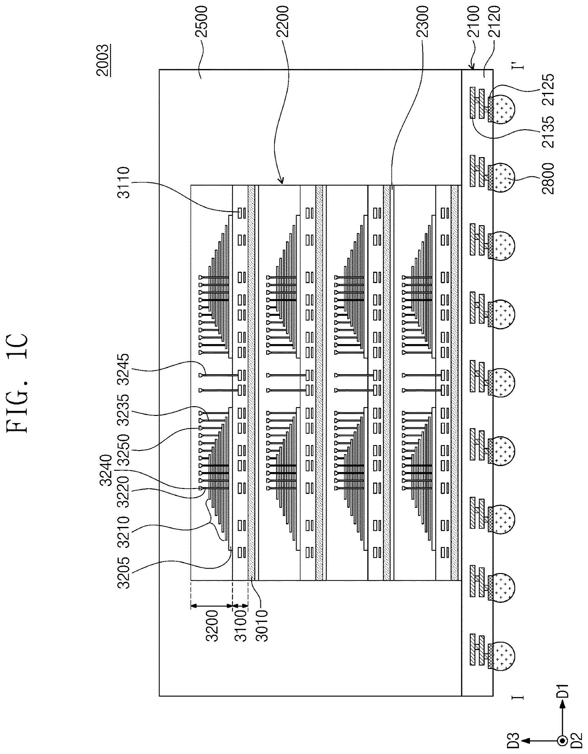 Patent US12621993 Figure 3 – Three-dimensional semiconductor memory device, electronic system including the same, and method of fabricating the same