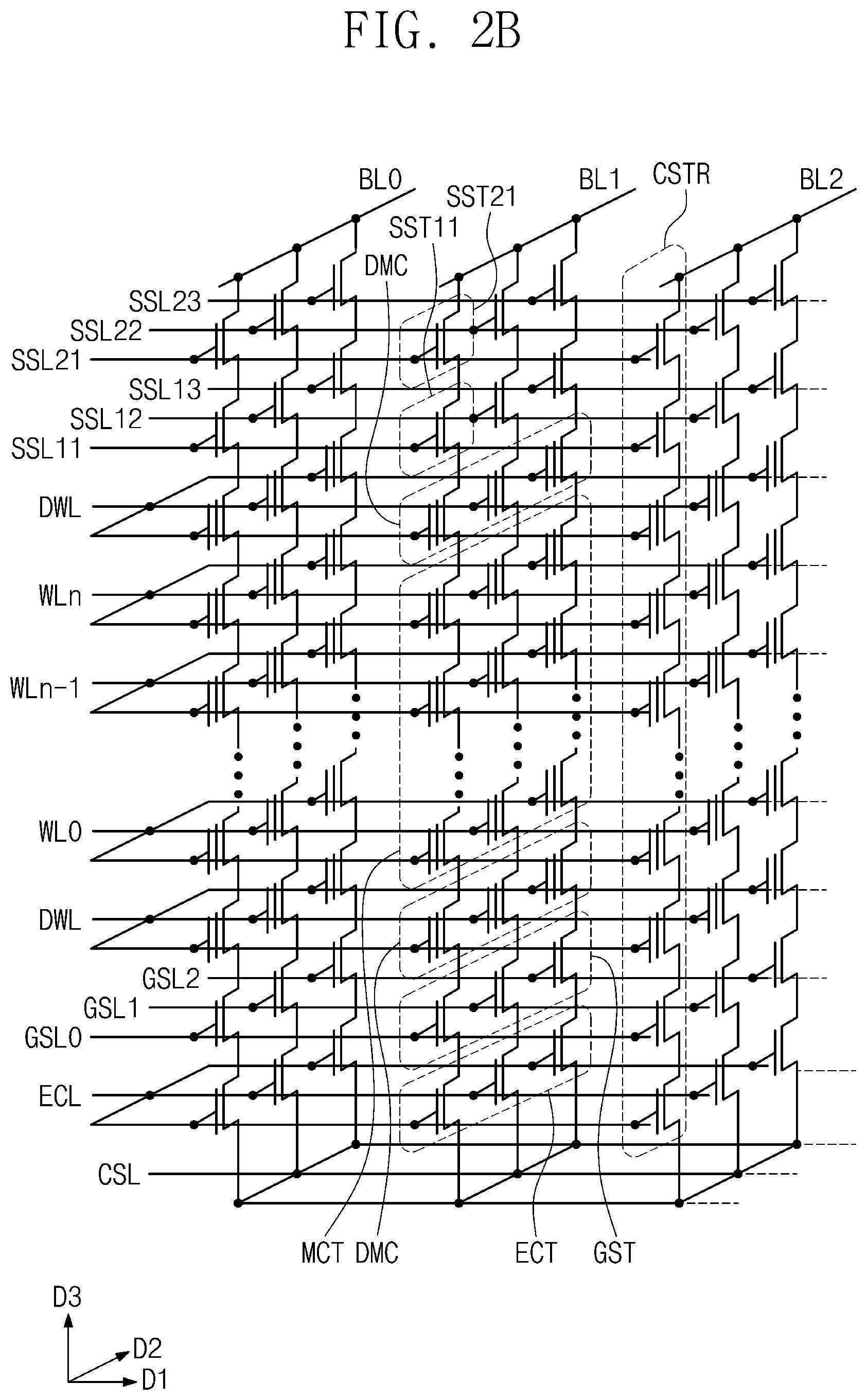 Patent US12621993 Figure 6 – Three-dimensional semiconductor memory device, electronic system including the same, and method of fabricating the same