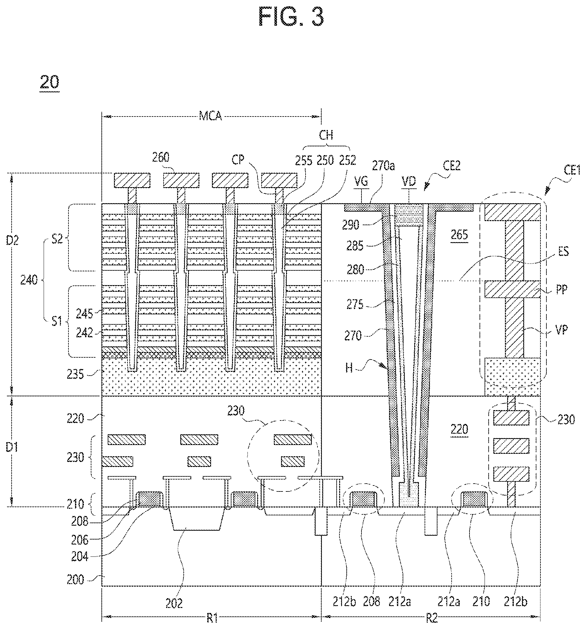 Patent US12621996 Figure 2 – Semiconductor integrated circuit device and method of manufacturing the semiconductor integrated circuit device