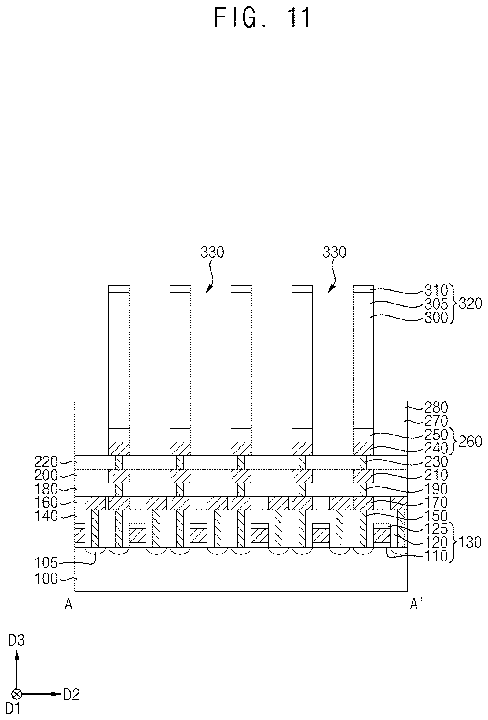 Patent US12621997 Figure 11 – Semiconductor devices