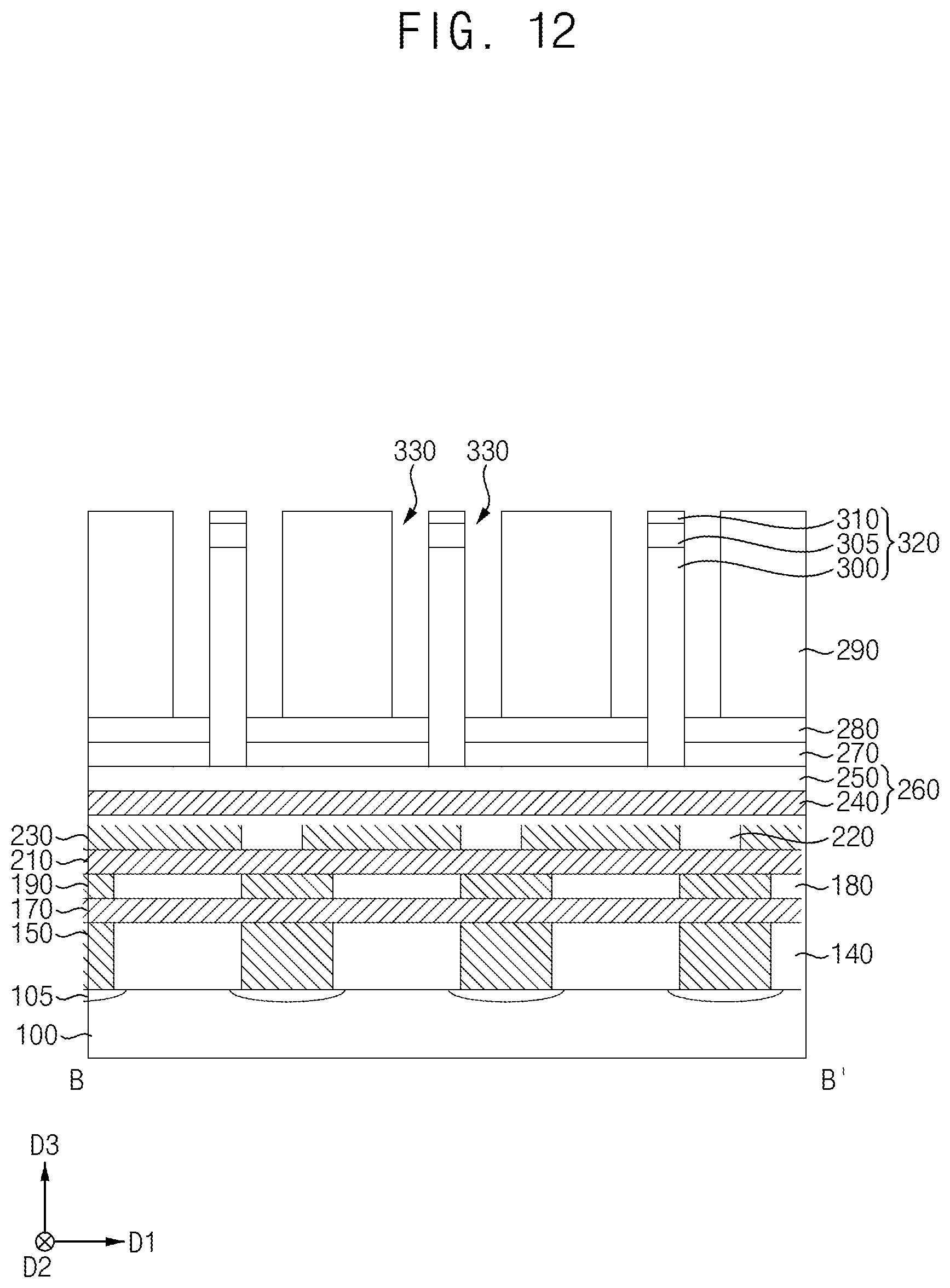 Patent US12621997 Figure 12 – Semiconductor devices