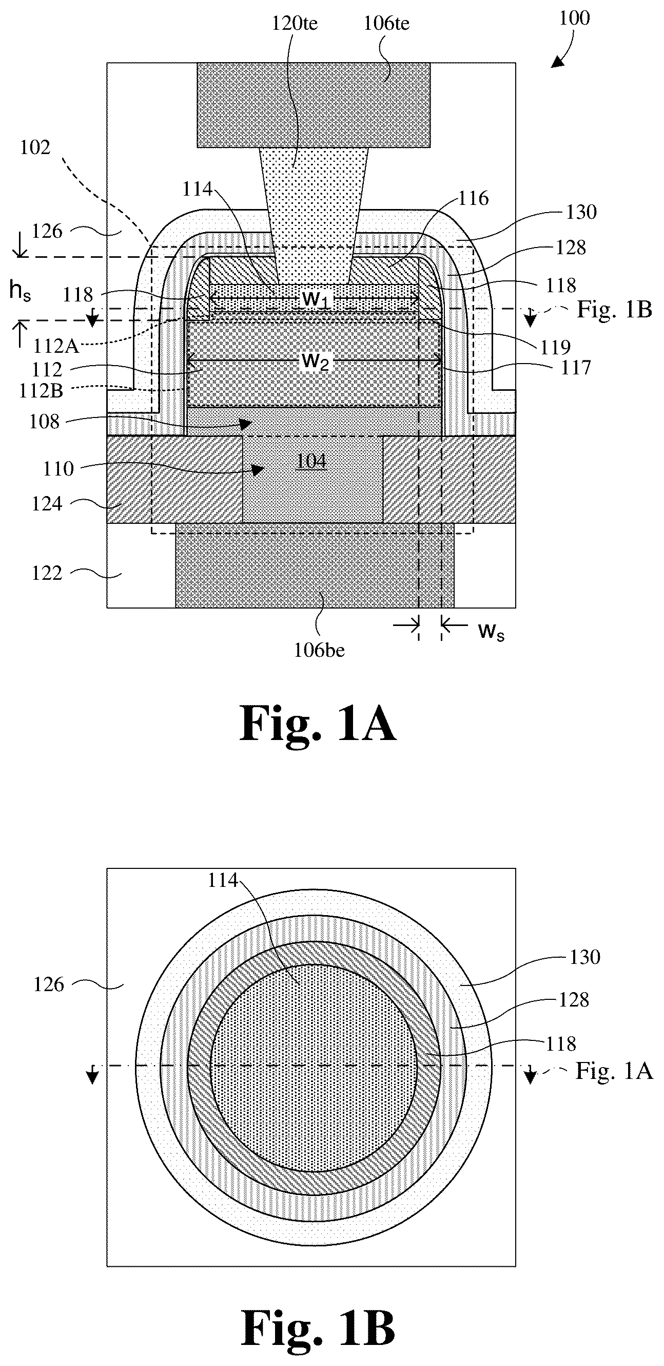 Patent US12621998 Figure 1 – Method and structures pertaining to improved ferroelectric random-access memory (FeRAM)