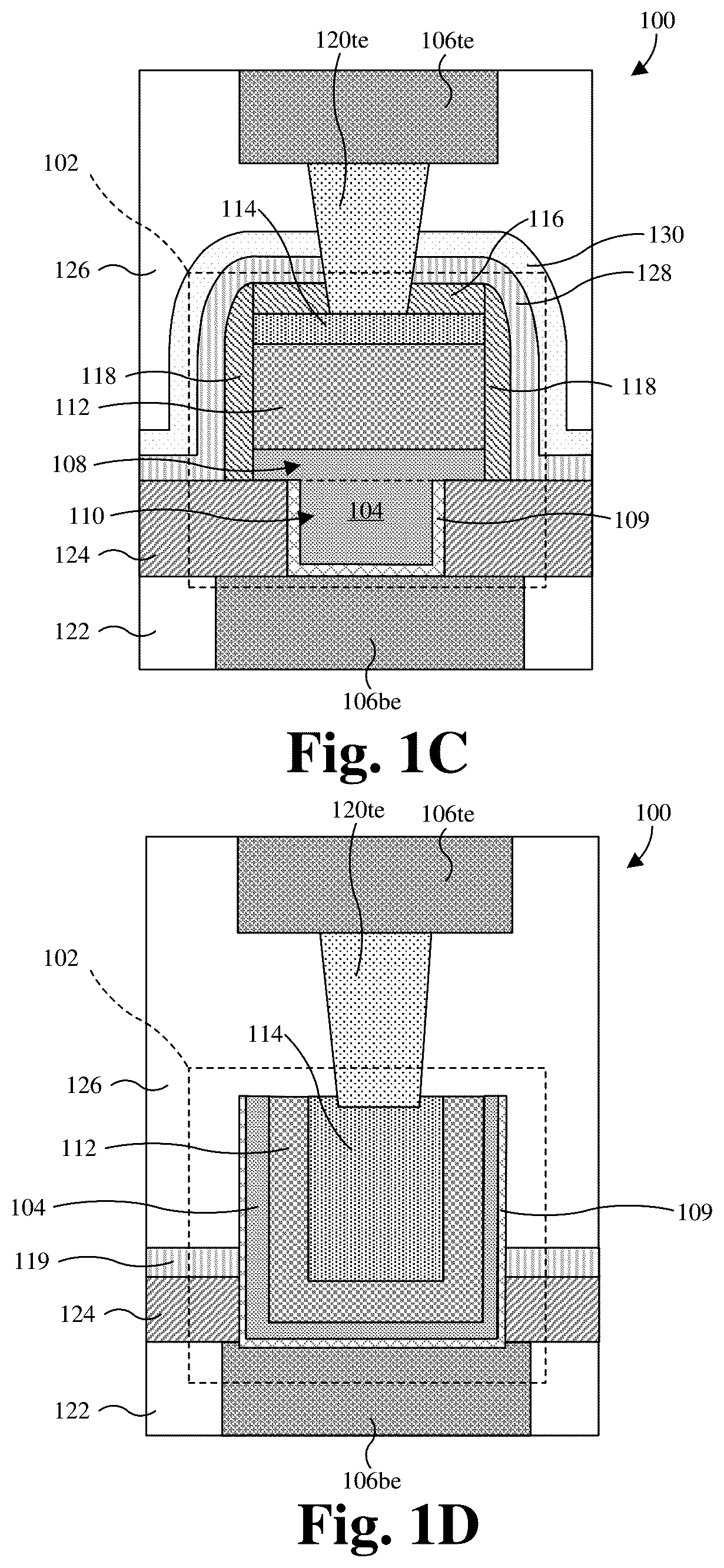 Patent US12621998 Figure 2 – Method and structures pertaining to improved ferroelectric random-access memory (FeRAM)