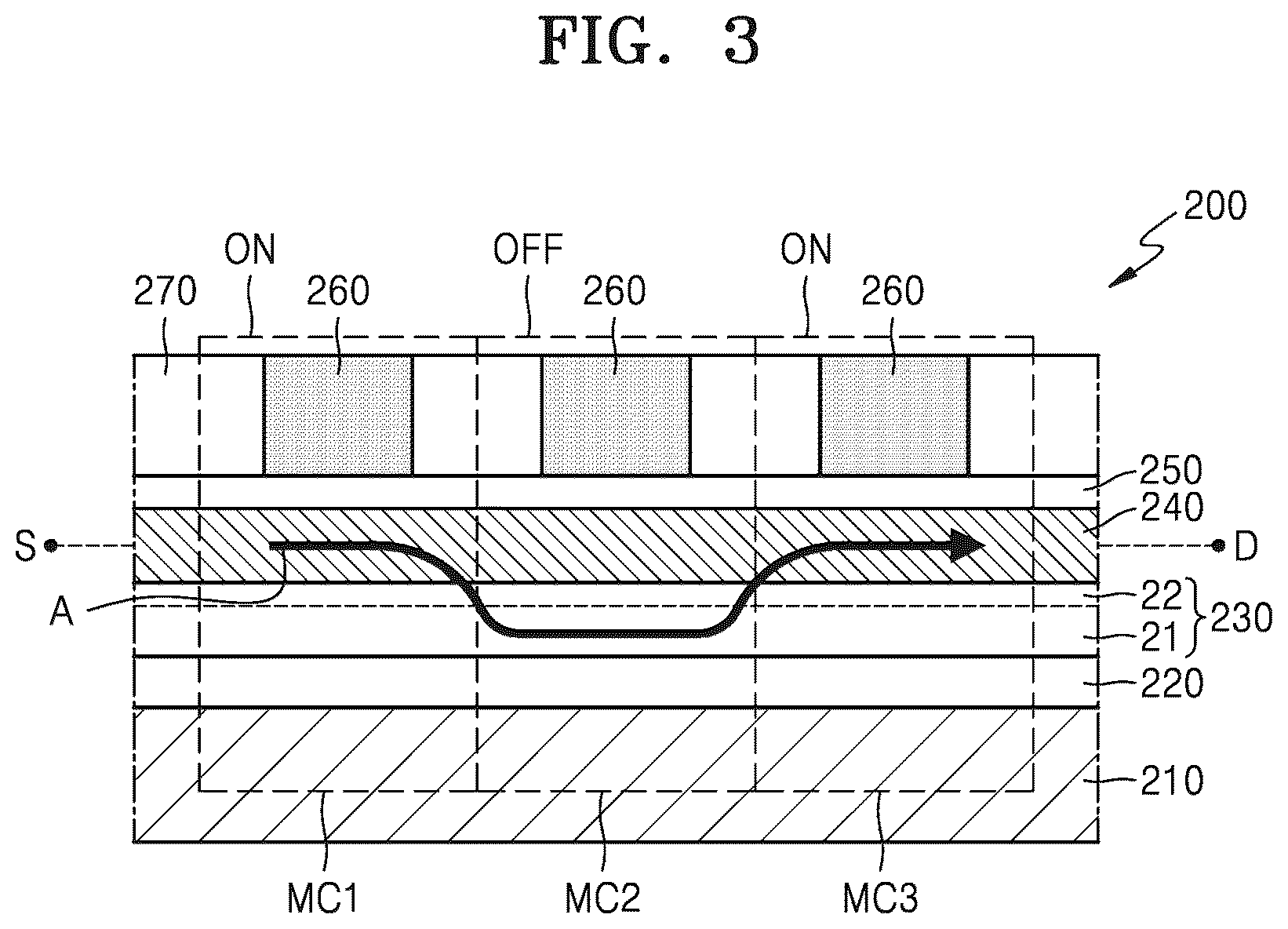 Patent US12621999 Figure 3 – Variable resistance memory device