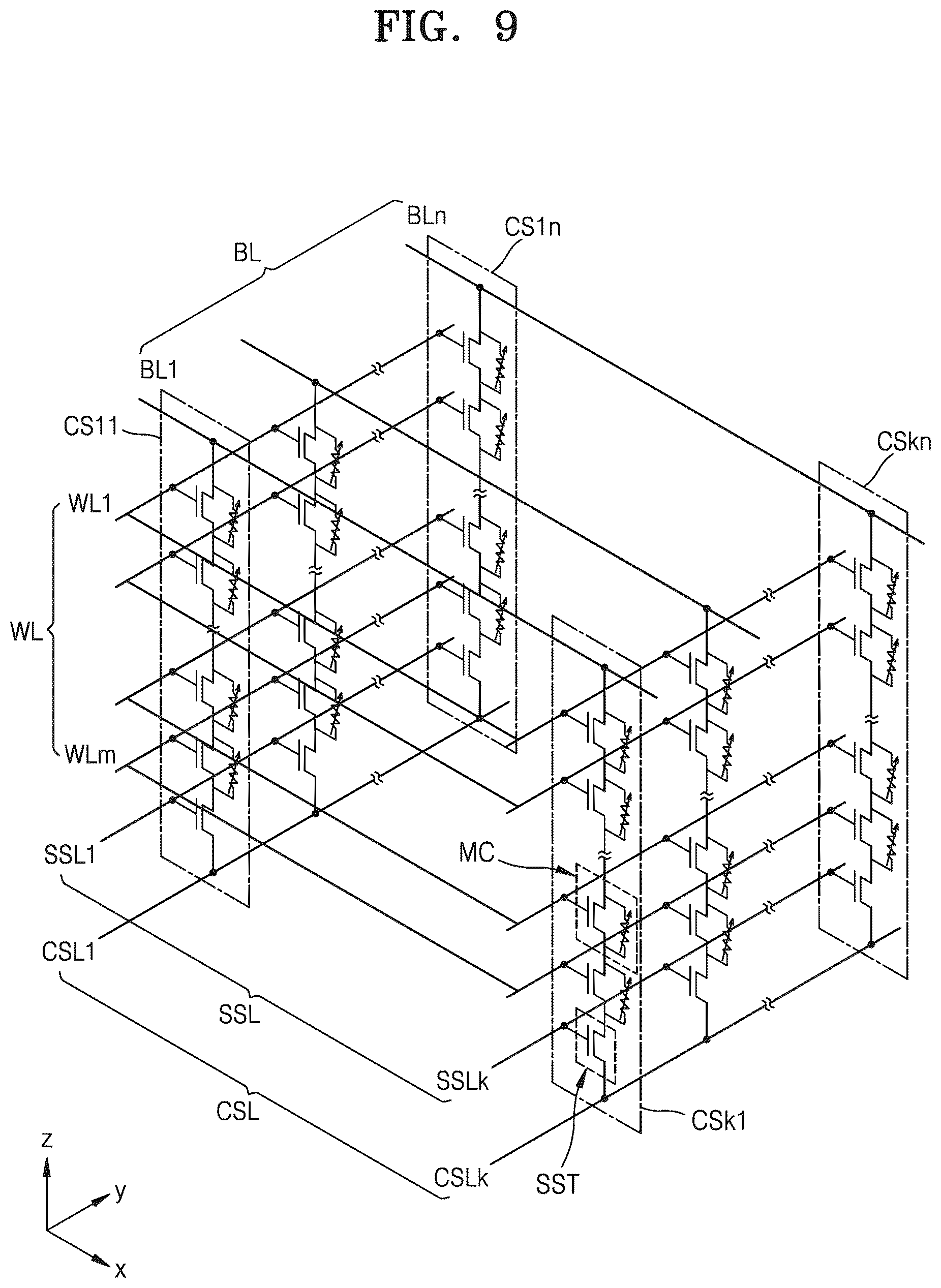 Patent US12621999 Figure 11 – Variable resistance memory device
