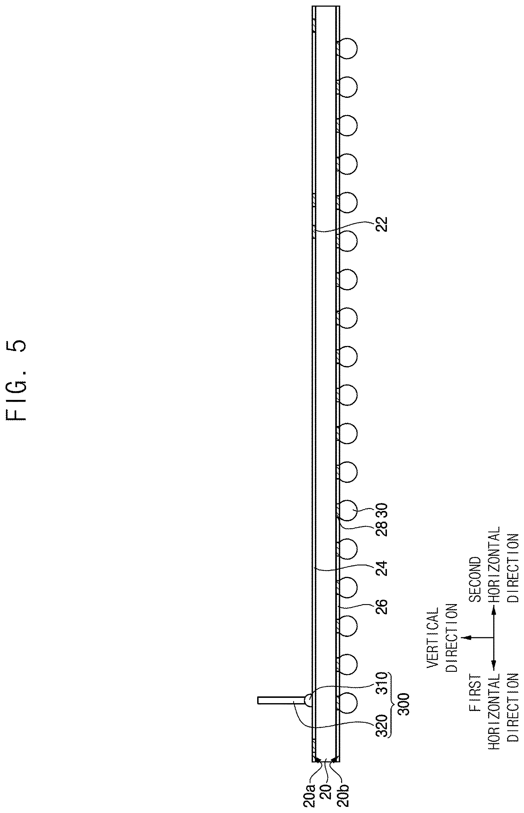 Patent US12622000 Figure 5 – Semiconductor package and method of manufacturing the semiconductor package