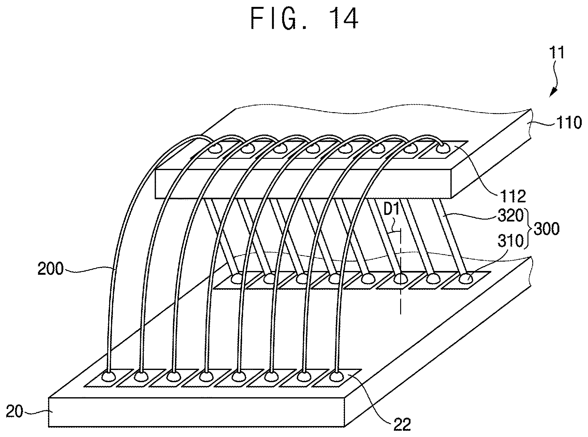 Patent US12622000 Figure 13 – Semiconductor package and method of manufacturing the semiconductor package