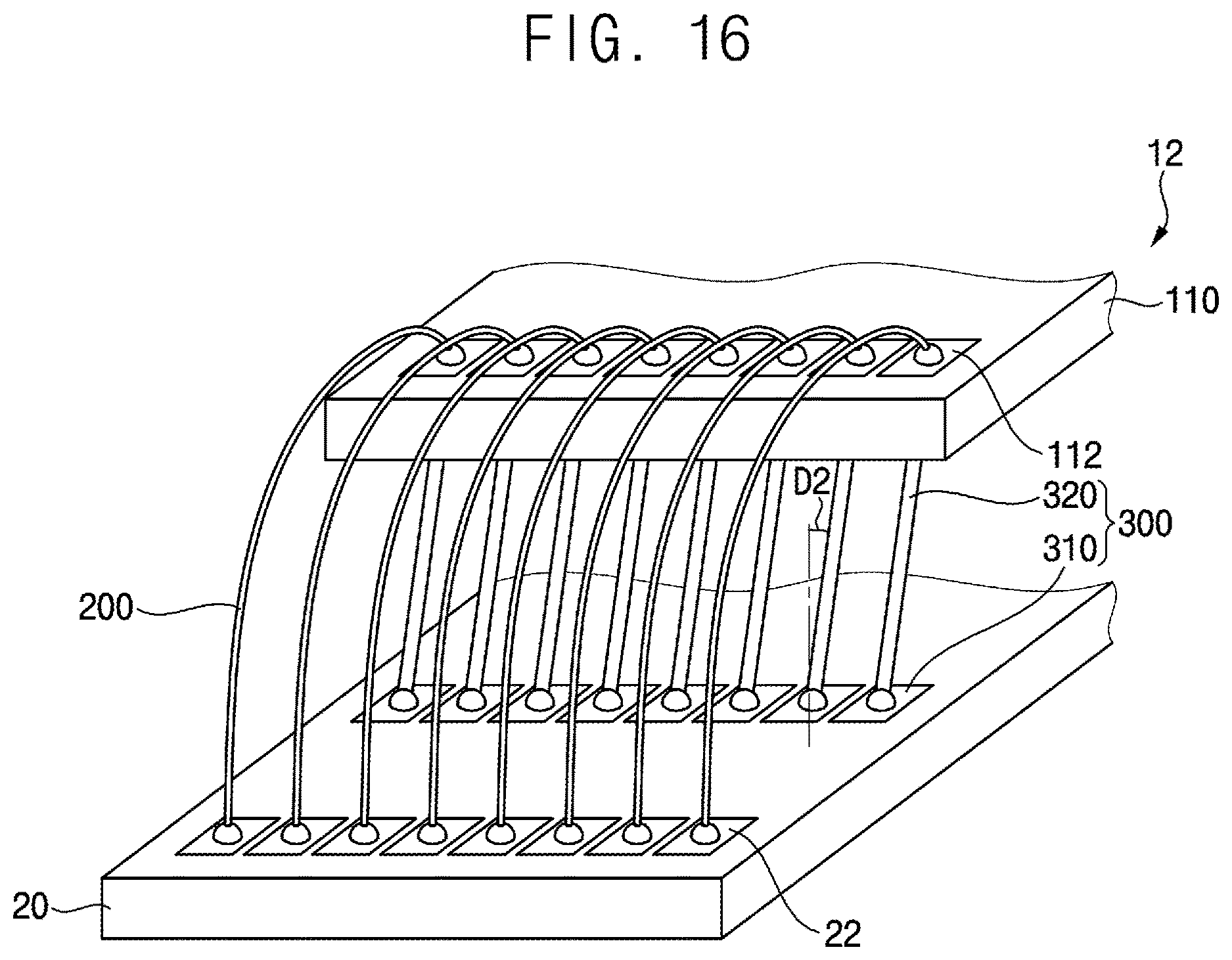 Patent US12622000 Figure 15 – Semiconductor package and method of manufacturing the semiconductor package
