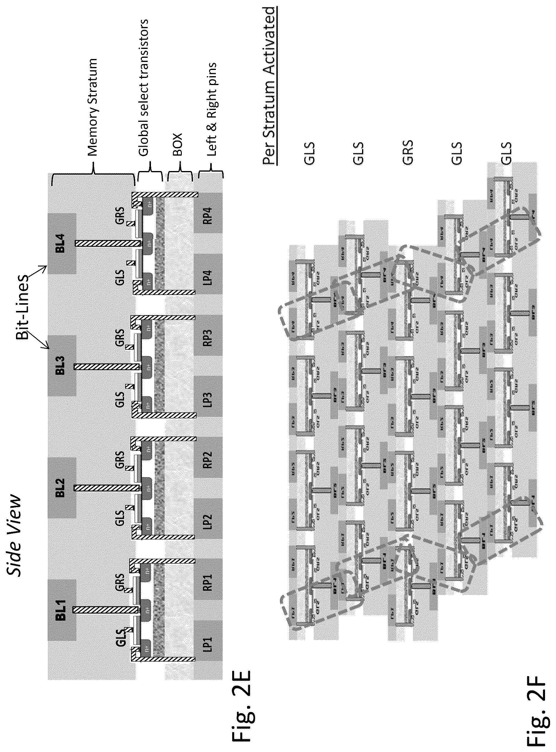 Patent US12622001 Figure 6 – 3D semiconductor device, structure and methods with memory arrays and connectivity structures
