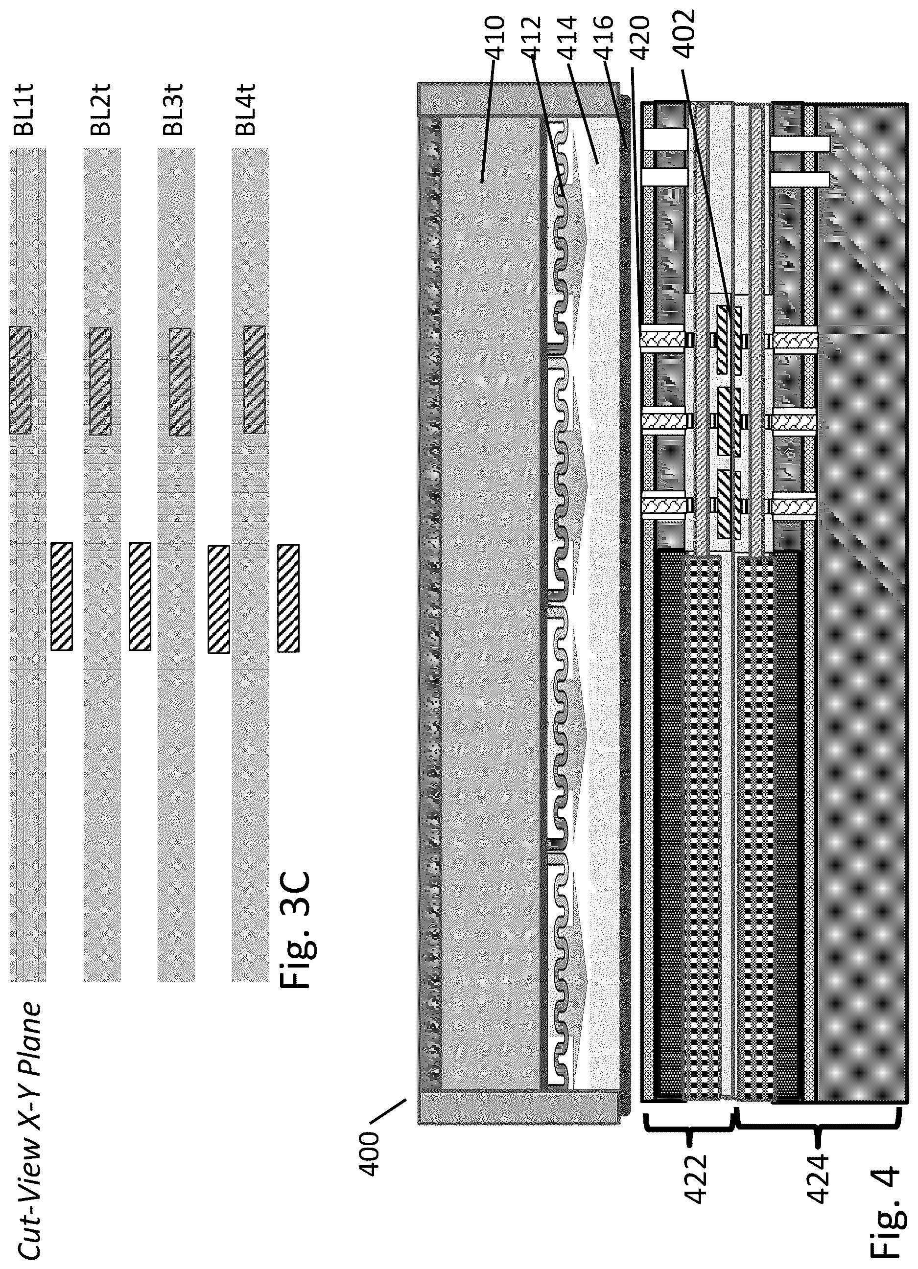 Patent US12622001 Figure 9 – 3D semiconductor device, structure and methods with memory arrays and connectivity structures