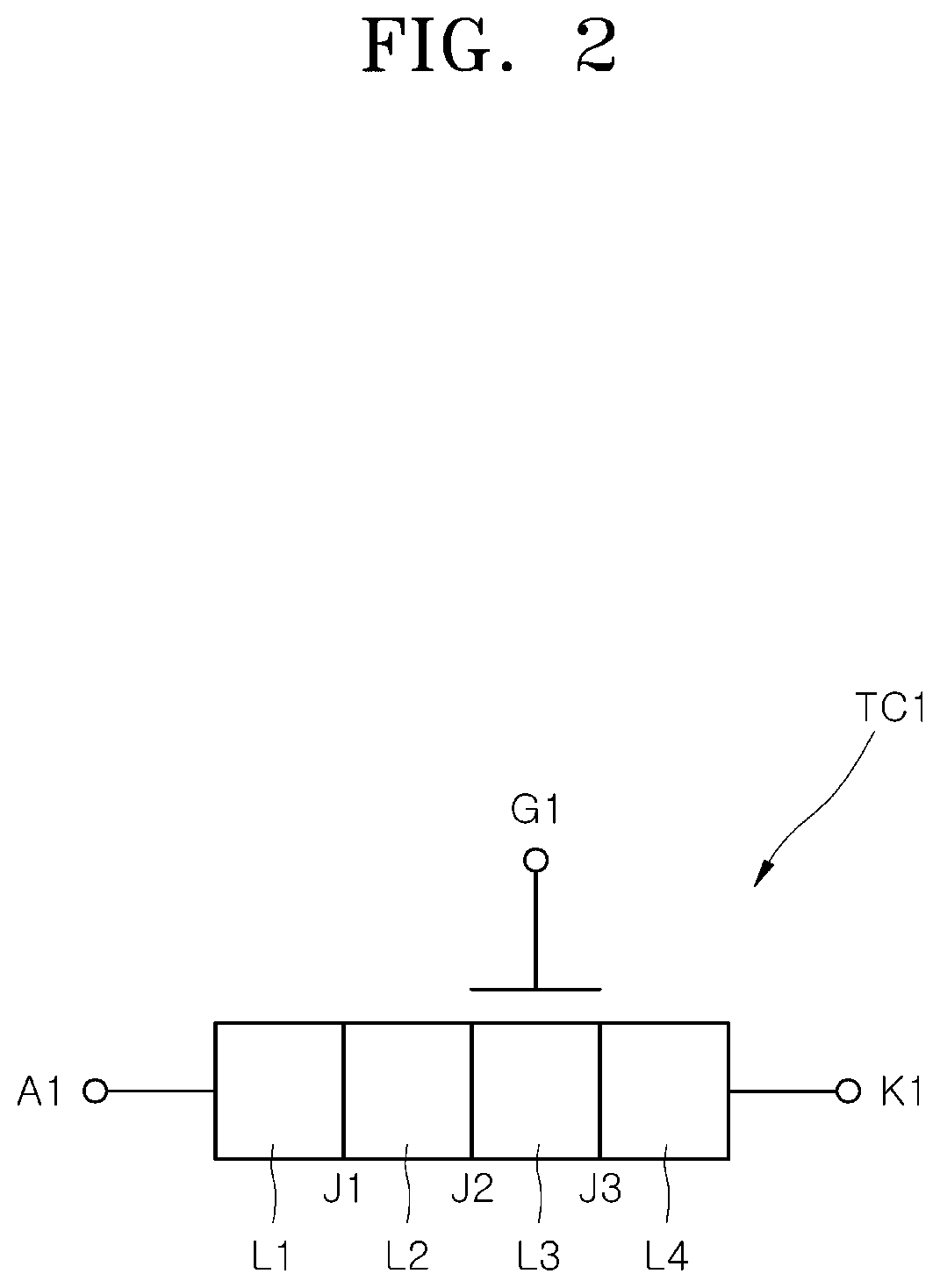 Patent US12622002 Figure 2 – Semiconductor device including memory cell including thyristor and method of manufacturing the same