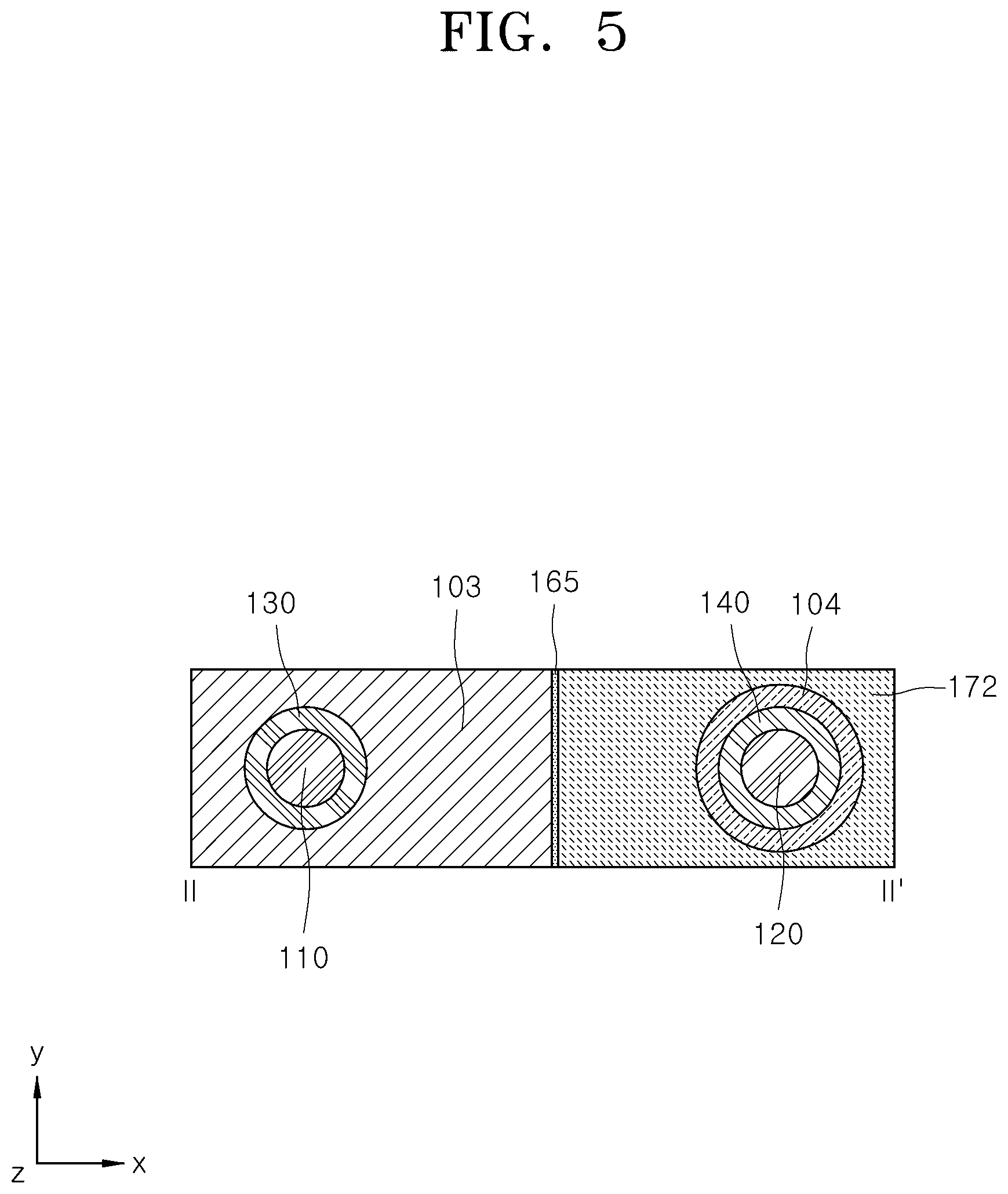 Patent US12622002 Figure 5 – Semiconductor device including memory cell including thyristor and method of manufacturing the same