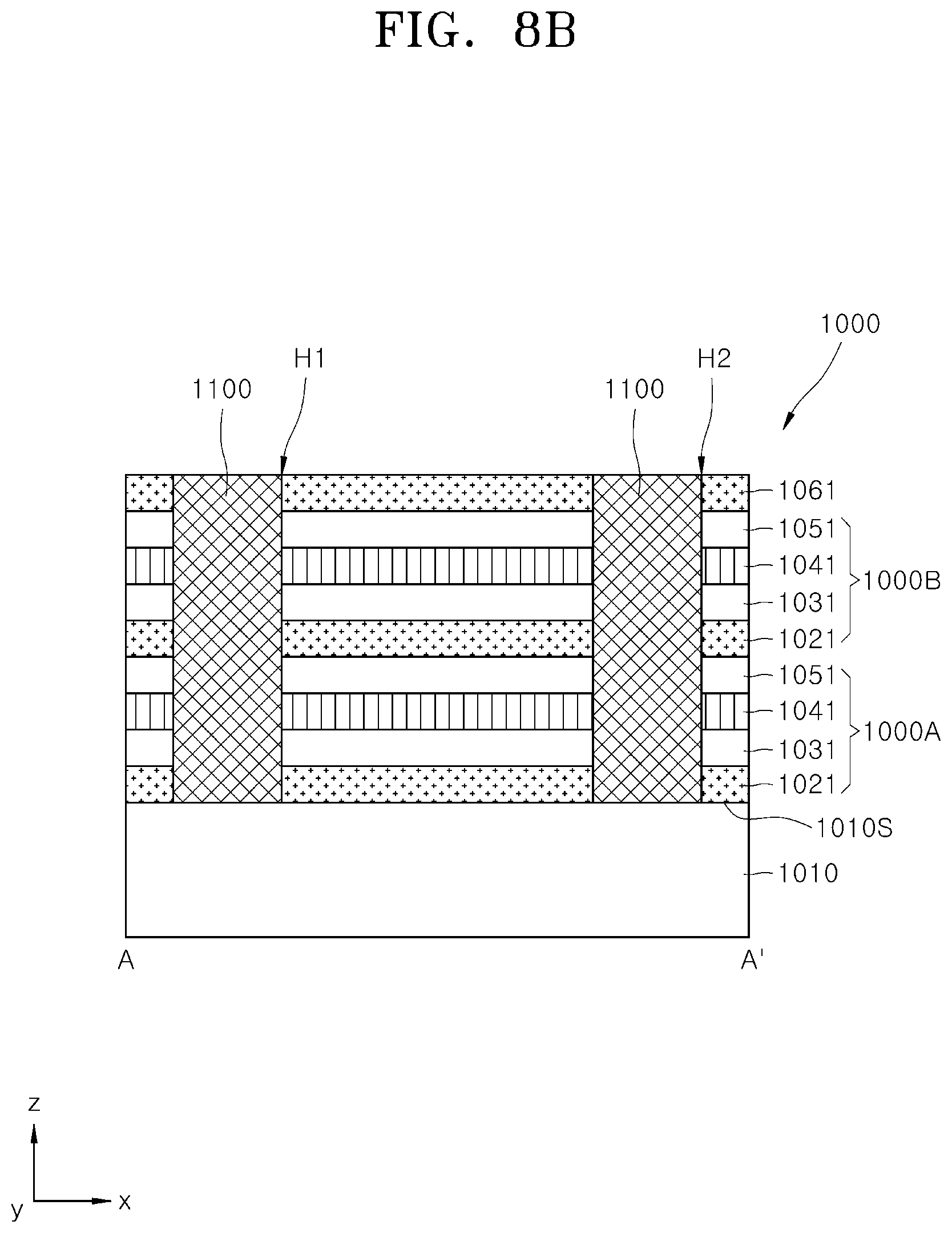 Patent US12622002 Figure 10 – Semiconductor device including memory cell including thyristor and method of manufacturing the same