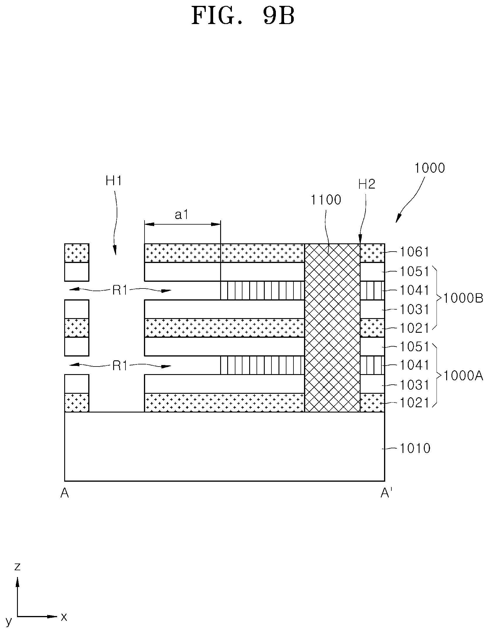 Patent US12622002 Figure 12 – Semiconductor device including memory cell including thyristor and method of manufacturing the same