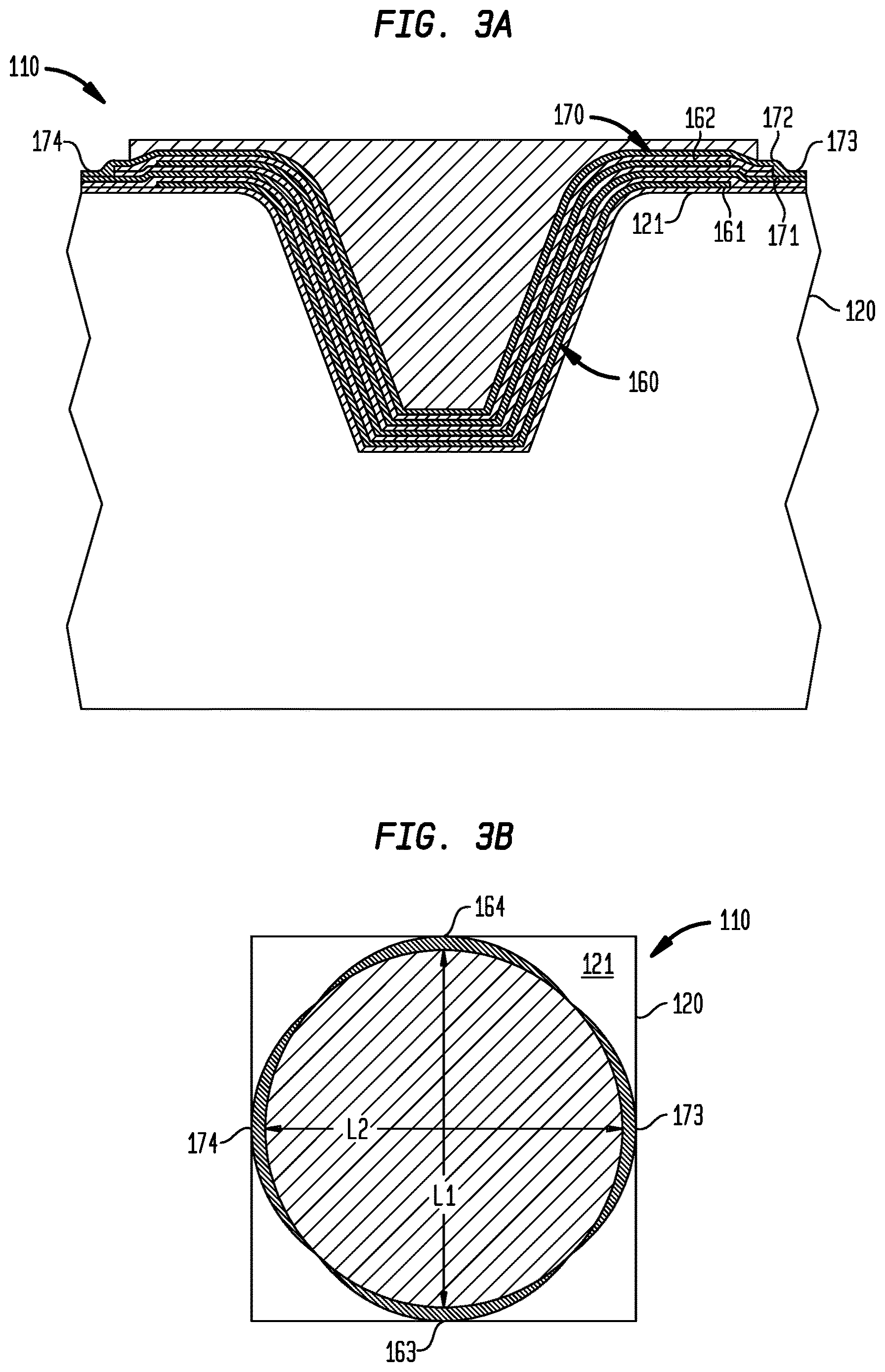 Patent US12622003 Figure 3 – High density three-dimensional integrated capacitors