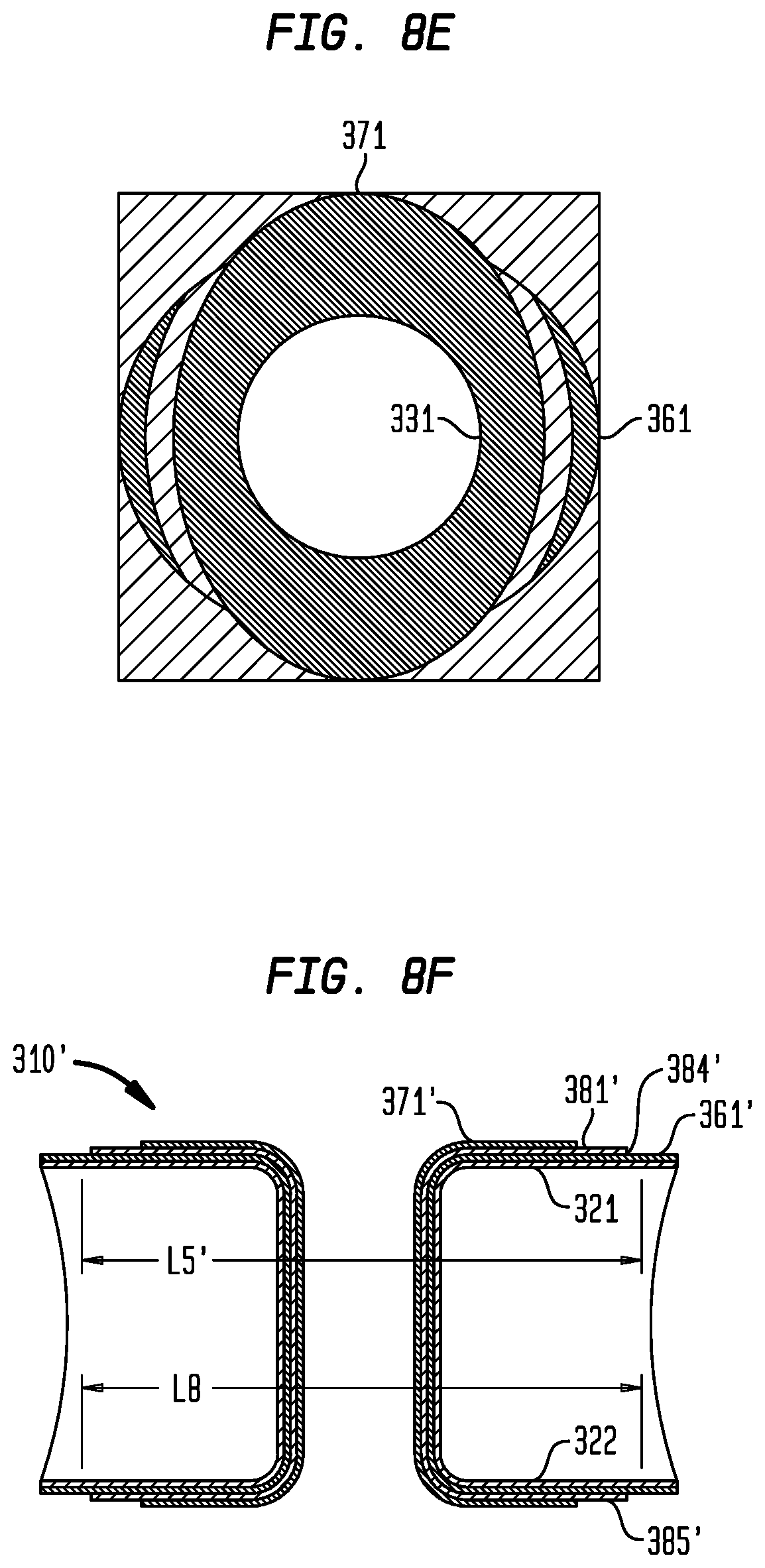 Patent US12622003 Figure 8 – High density three-dimensional integrated capacitors