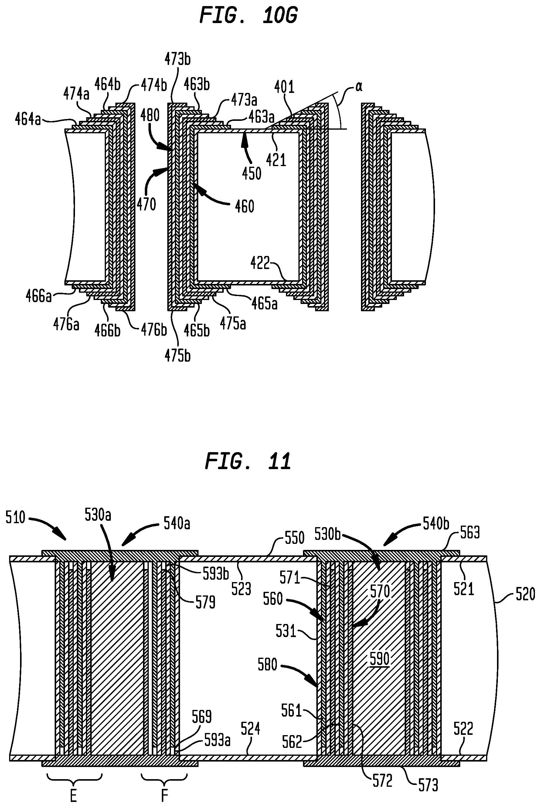 Patent US12622003 Figure 12 – High density three-dimensional integrated capacitors