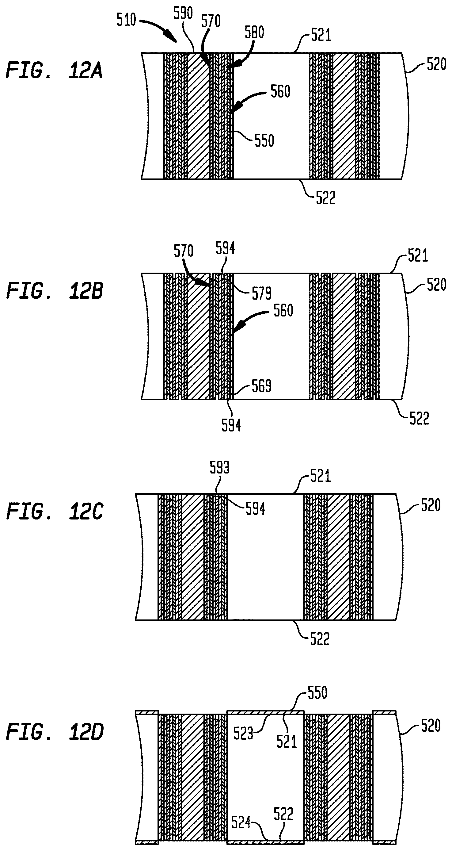 Patent US12622003 Figure 13 – High density three-dimensional integrated capacitors