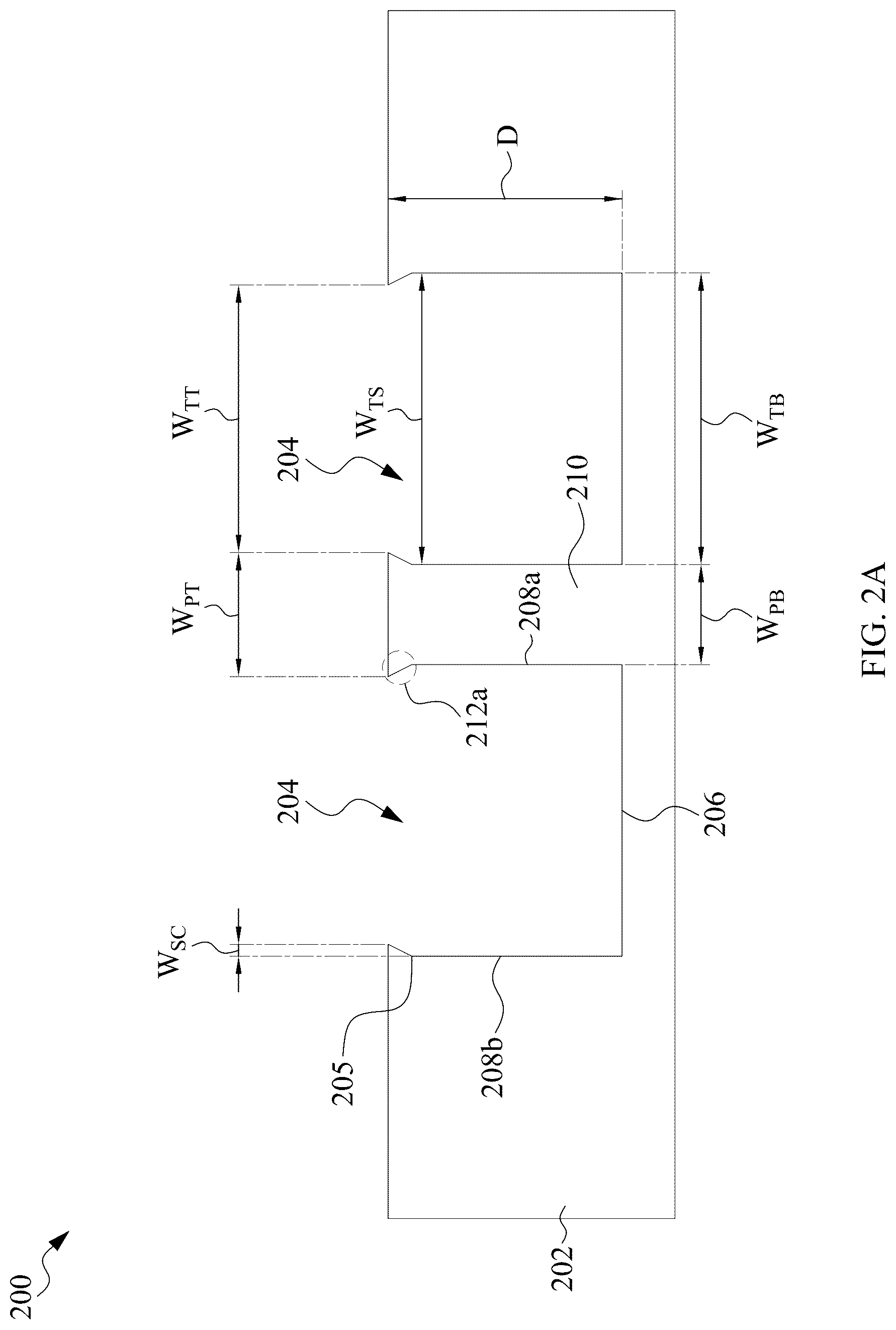 Patent US12622004 Figure 2 – Semiconductor trench capacitor structure and manufacturing method thereof
