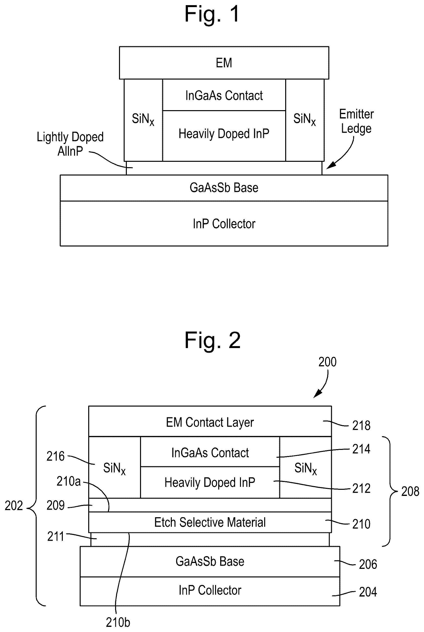 Patent US12622007 Figure 1 – Type I-II transistor with a manufacturable ledge