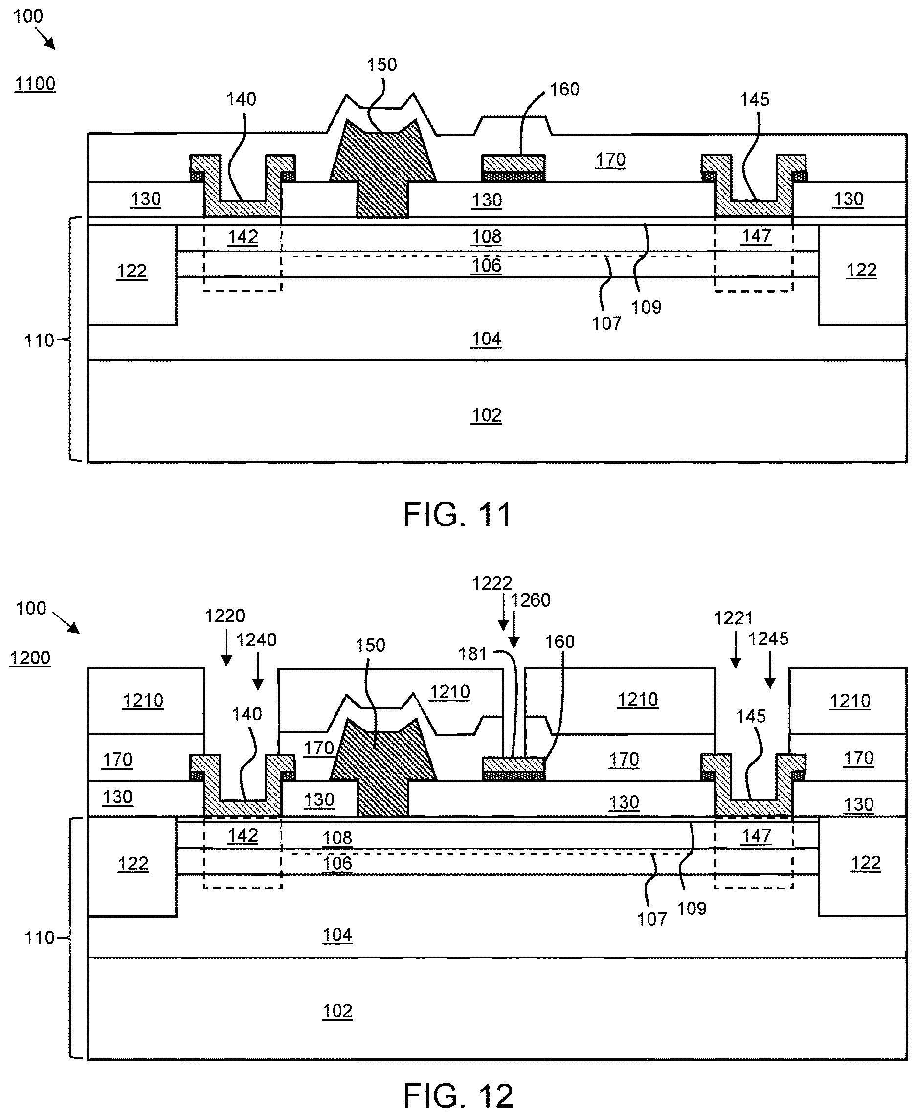 Patent US12622011 Figure 7 – Semiconductor device with diffusion barrier layer and method of fabrication therefor