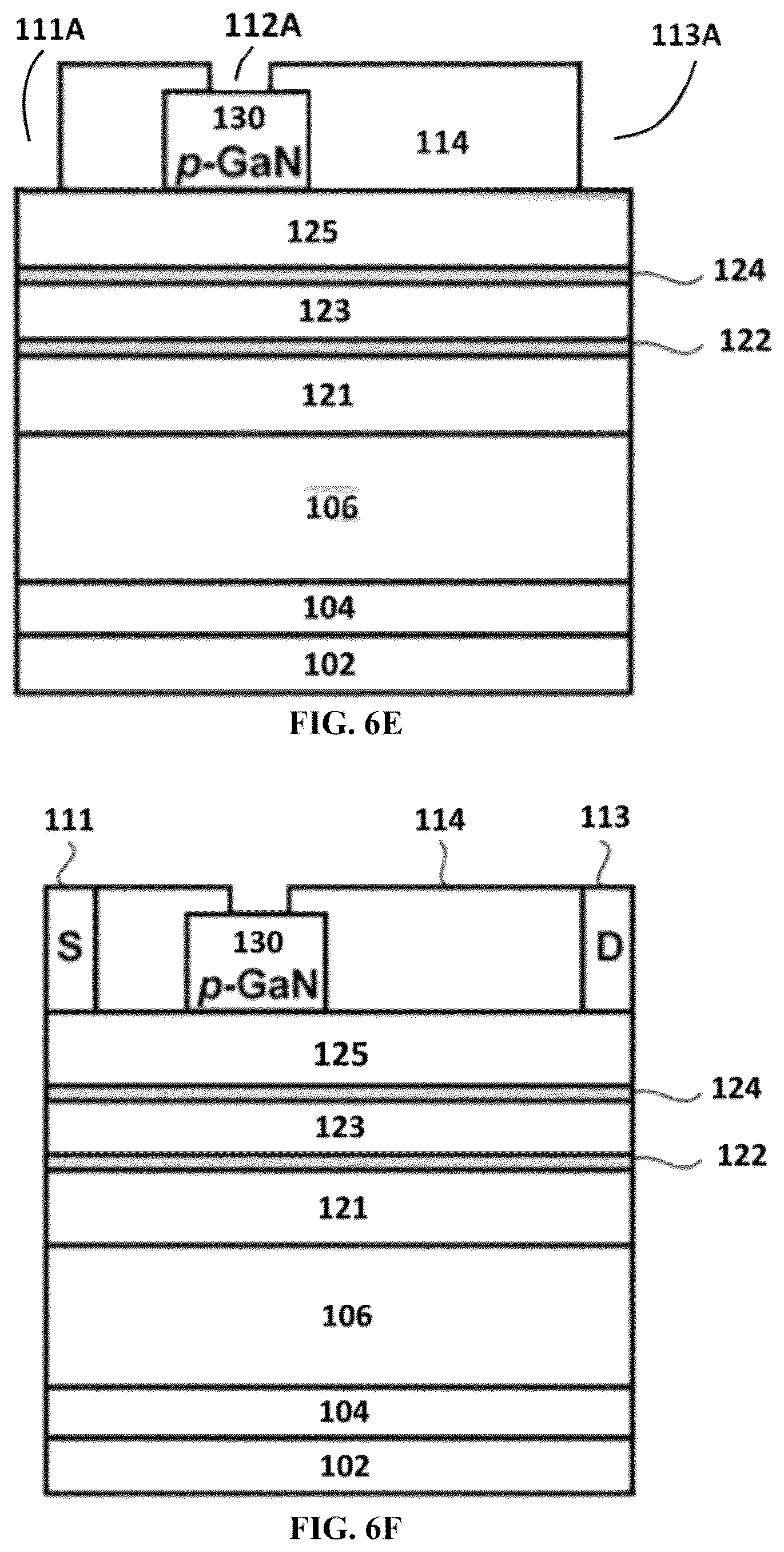 Patent US12622012 Figure 7 – Normally-off p -GaN gate double channel HEMT and the manufacturing method thereof