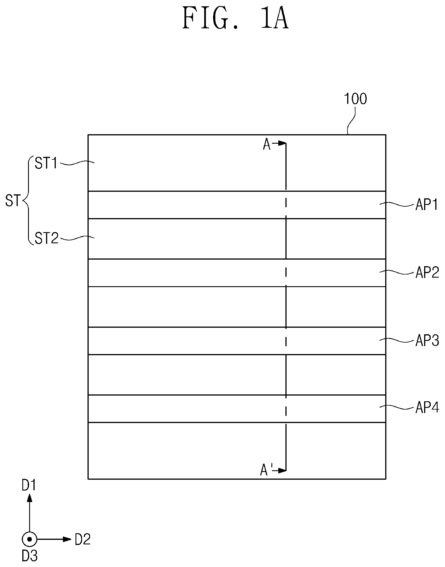 Patent US12622015 Figure 1 – Semiconductor devices having variously-shaped source/drain patterns