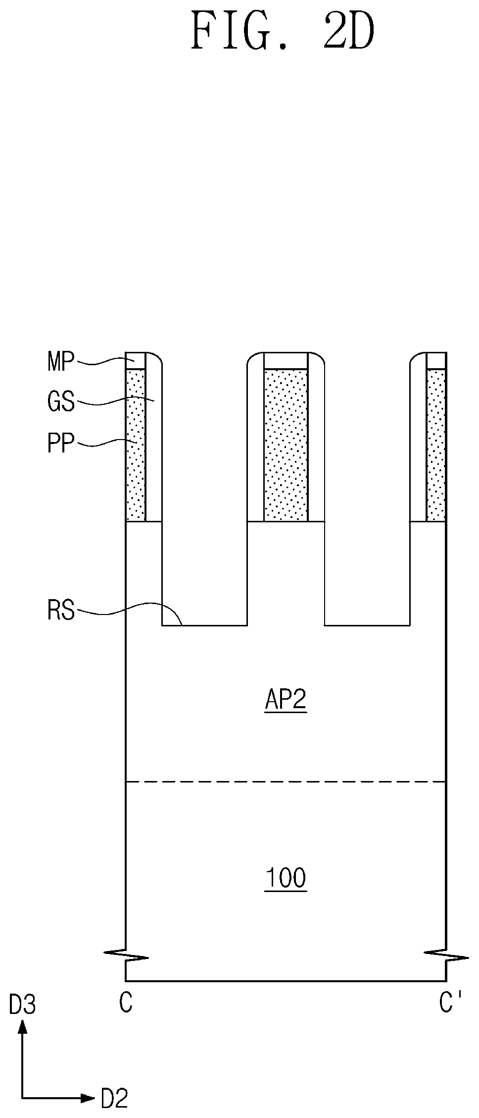 Patent US12622015 Figure 6 – Semiconductor devices having variously-shaped source/drain patterns