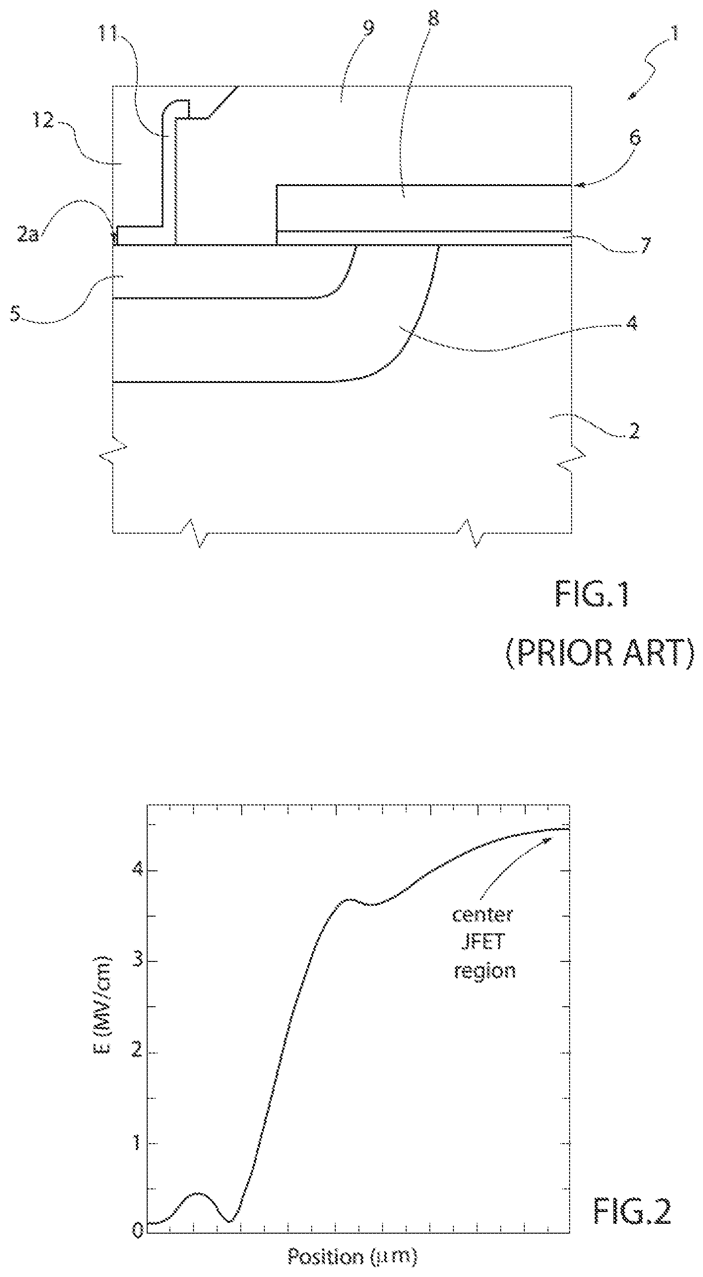 Patent US12622020 Figure 1 – Silicon carbide MOSFET transistor device with improved characteristics and corresponding manufacturing process