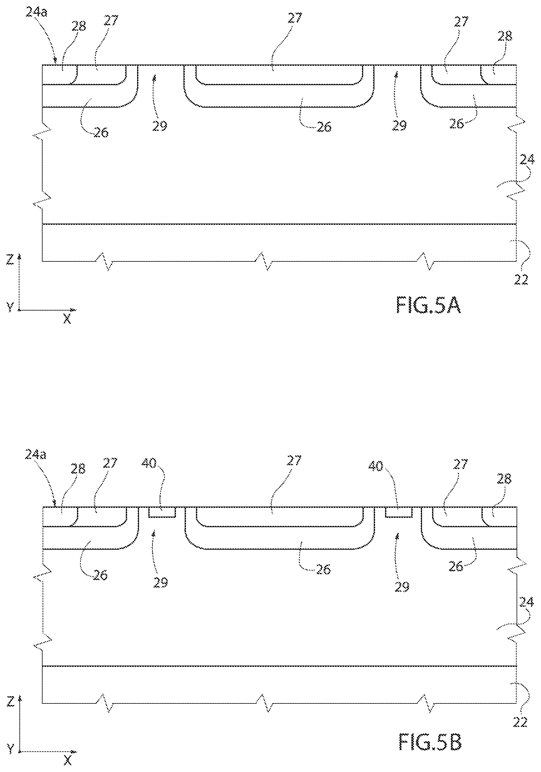 Patent US12622020 Figure 3 – Silicon carbide MOSFET transistor device with improved characteristics and corresponding manufacturing process