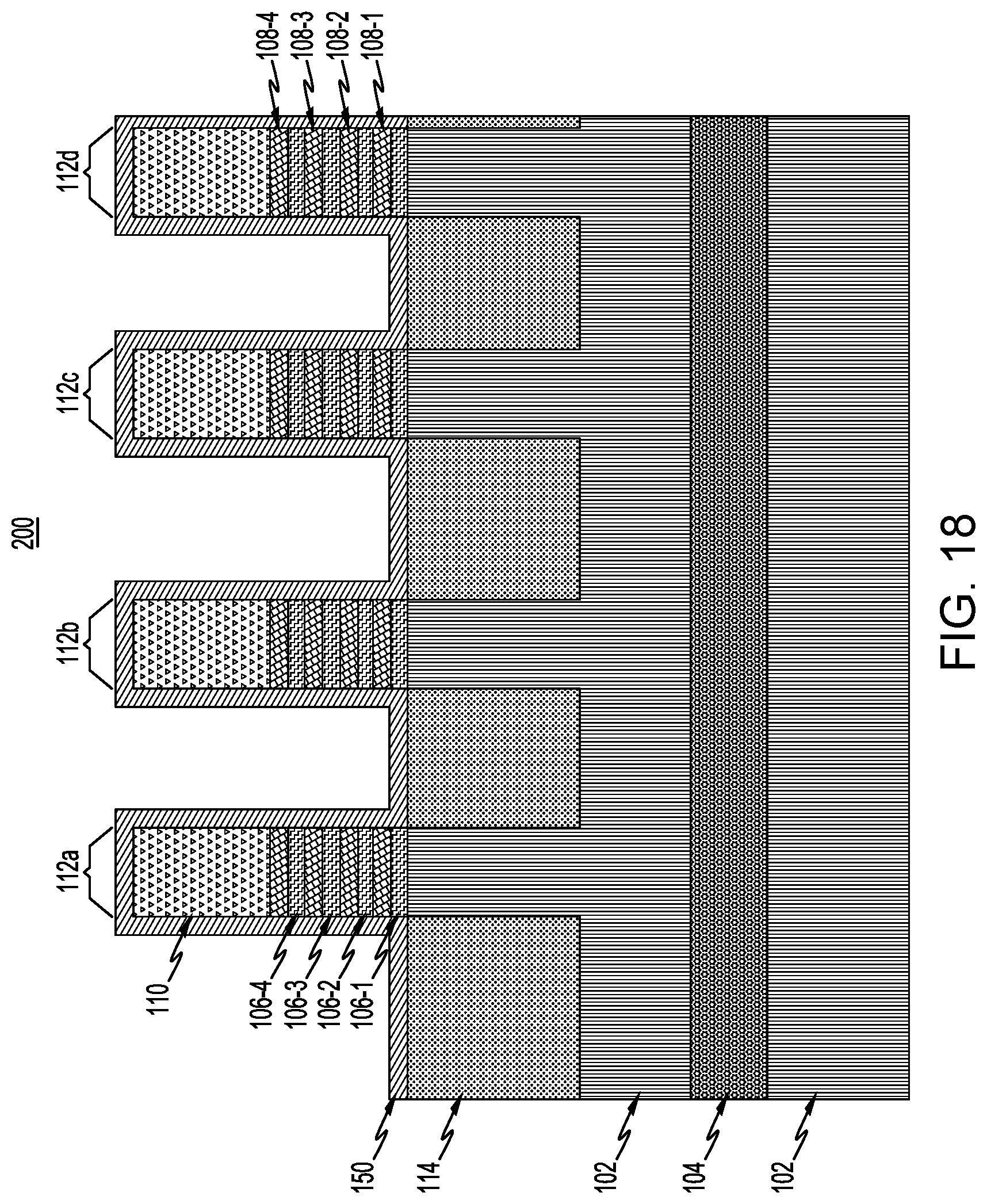 Patent US12622021 Figure 19 – Semiconductor structure with conductive spacer in shallow trench isolation region