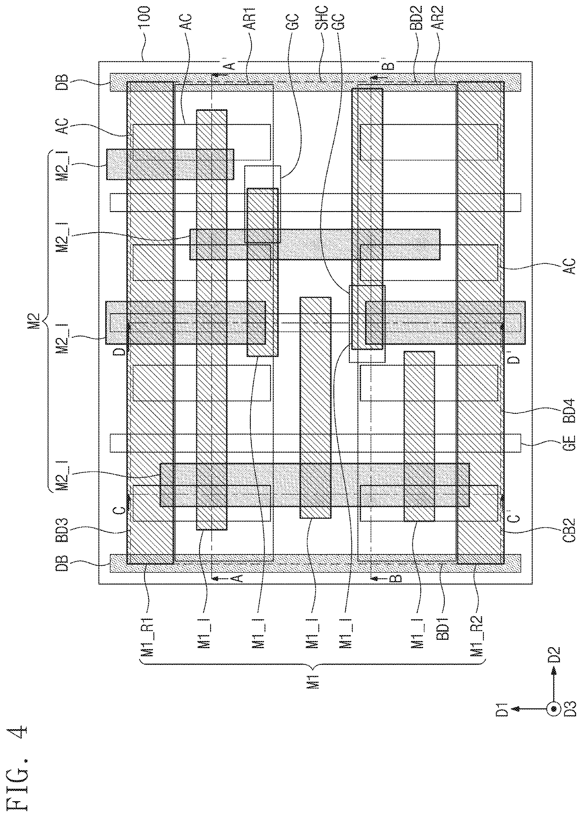 Patent US12622023 Figure 4 – Semiconductor device