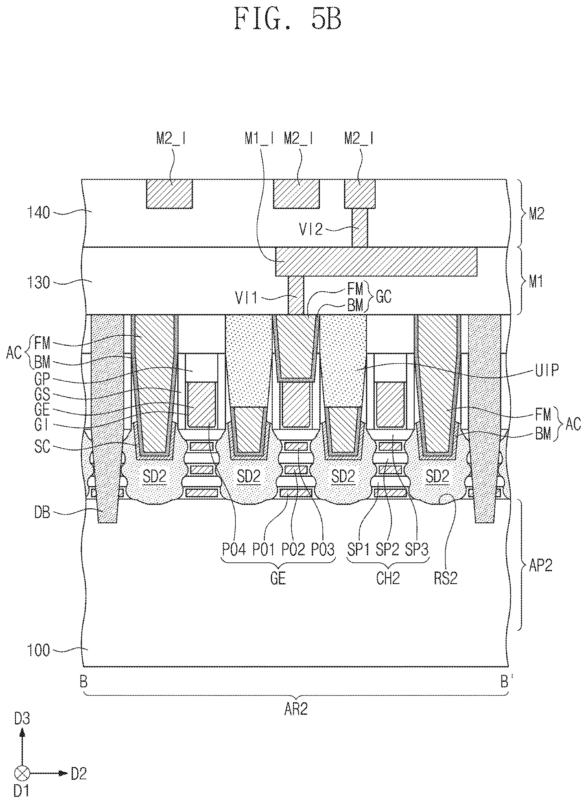 Patent US12622023 Figure 6 – Semiconductor device