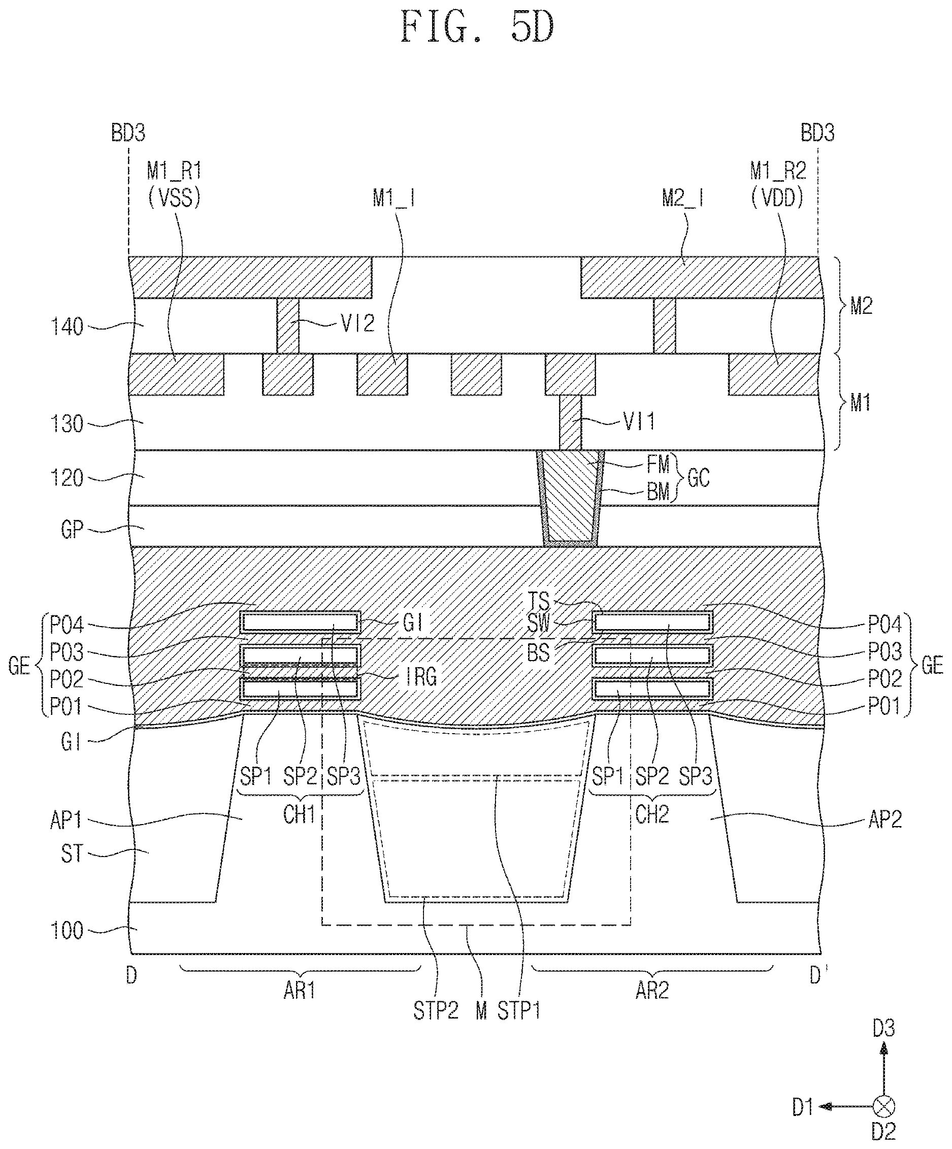Patent US12622023 Figure 8 – Semiconductor device