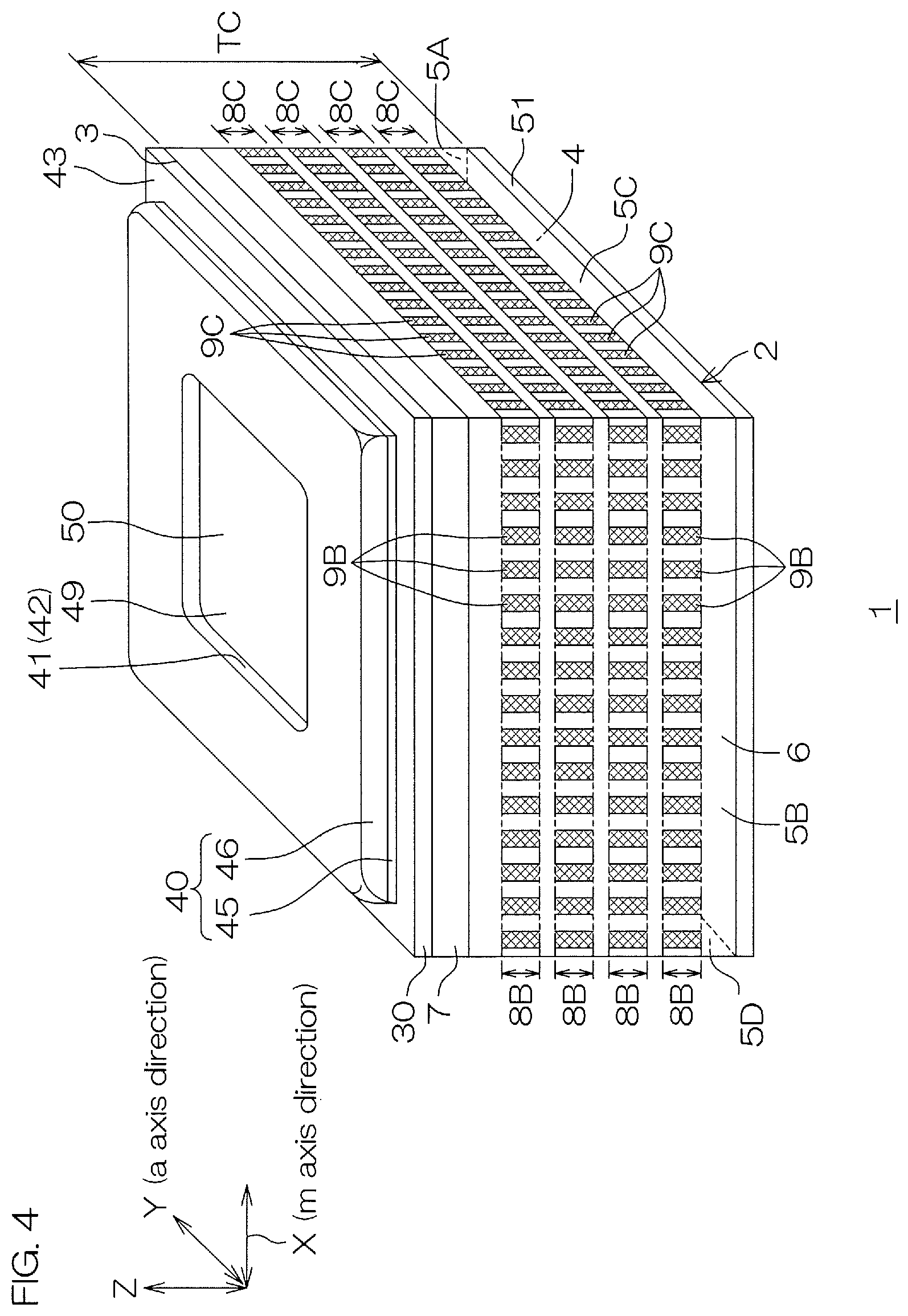 Patent US12622028 Figure 4 – SiC semiconductor device, and manufacturing method therefor